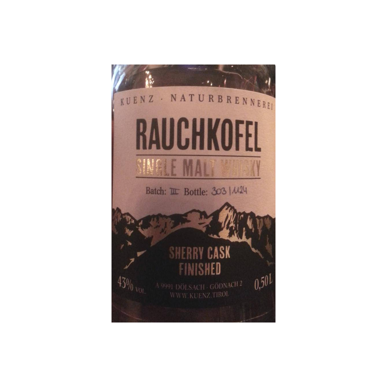 Rauchkofel Sherry Cask Finished