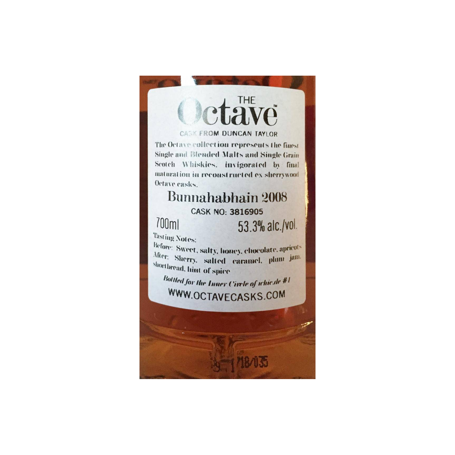 Bunnahabhain The Octave 2008 9 Years Single Malt Whisky 2