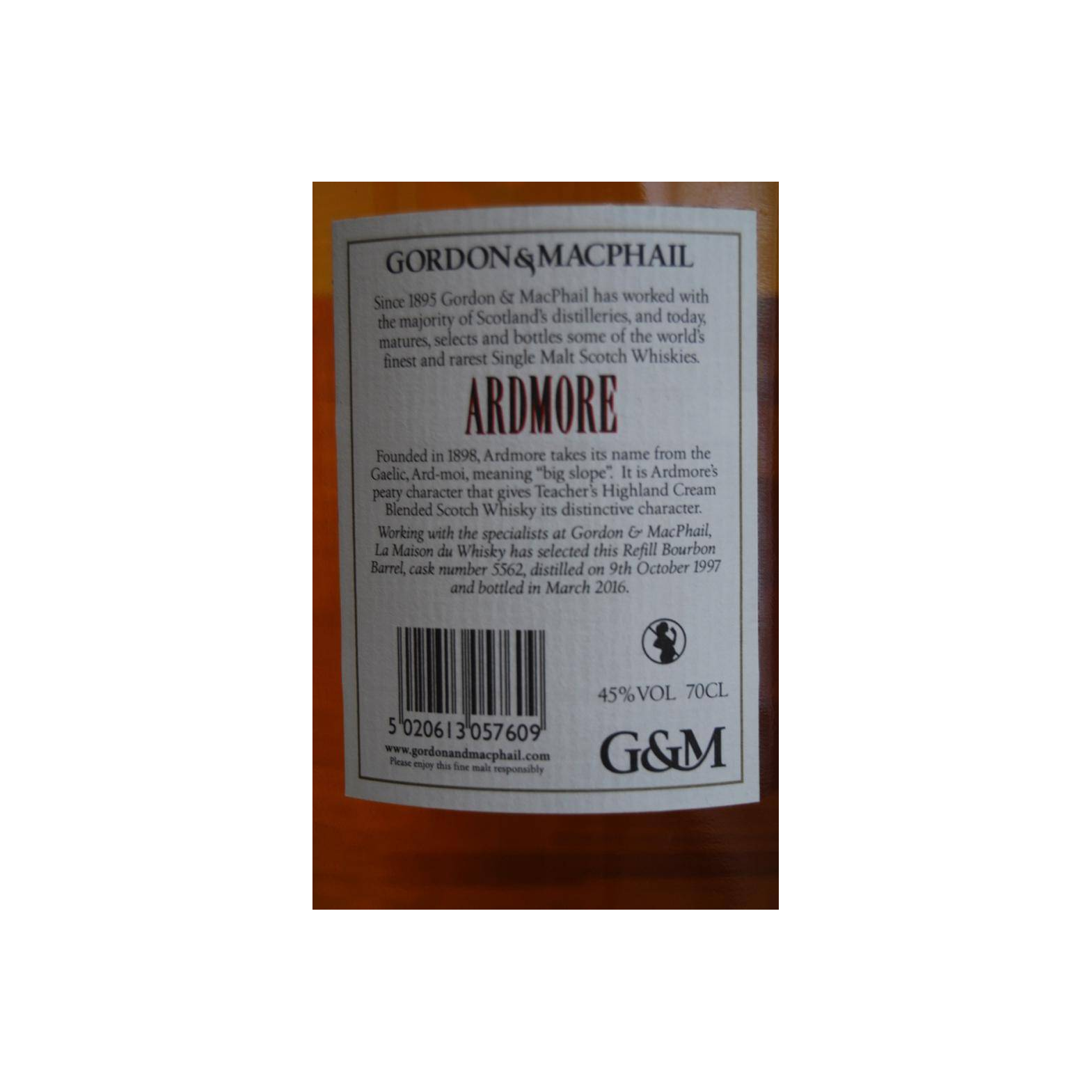 Ardmore 1997 18 Years Single Malt Whisky 2