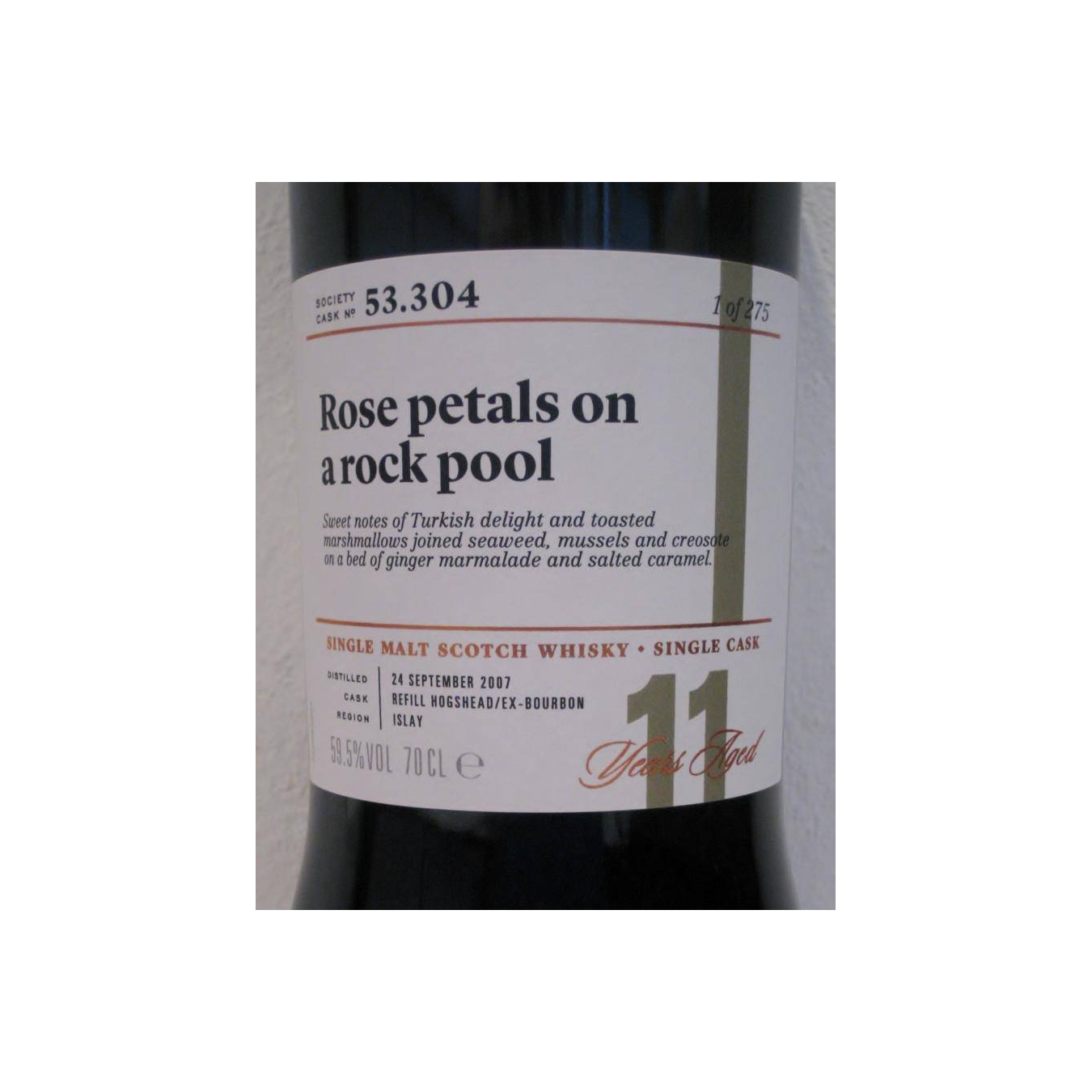 The Scotch Malt Whisky Society 2007 11 Years Single Malt Whisky 2