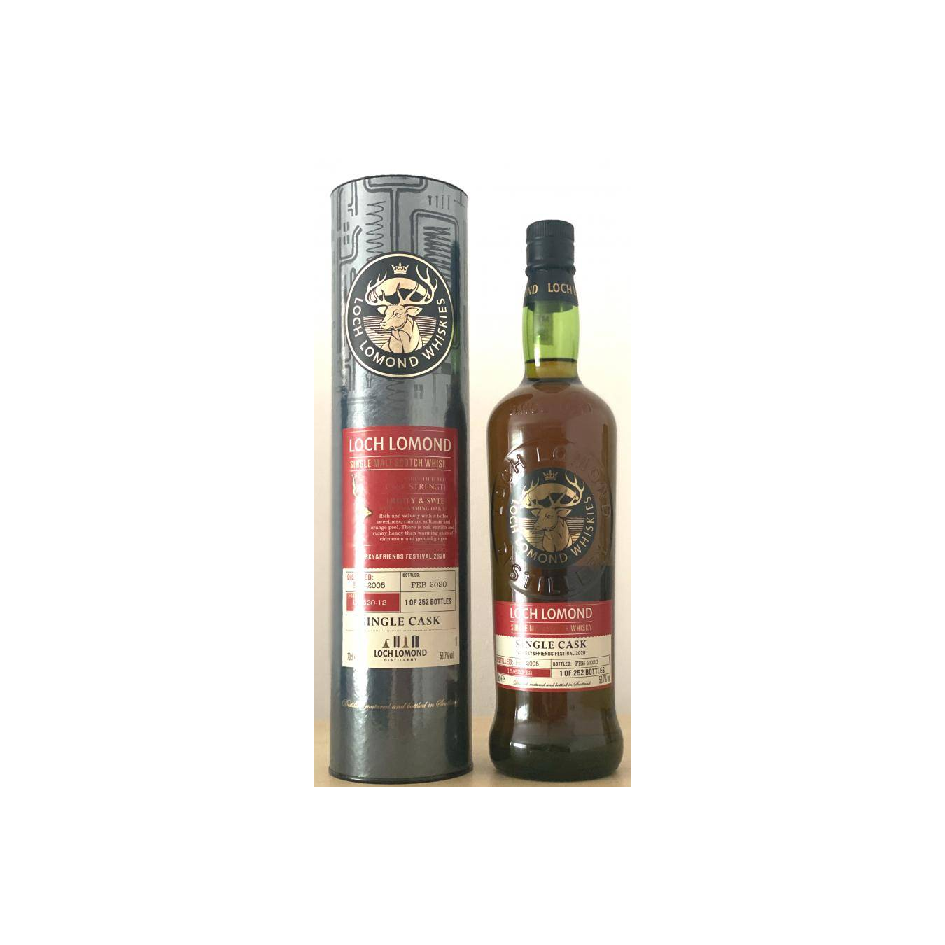 Loch Lomond 2005 15 Years Single Malt Whisky