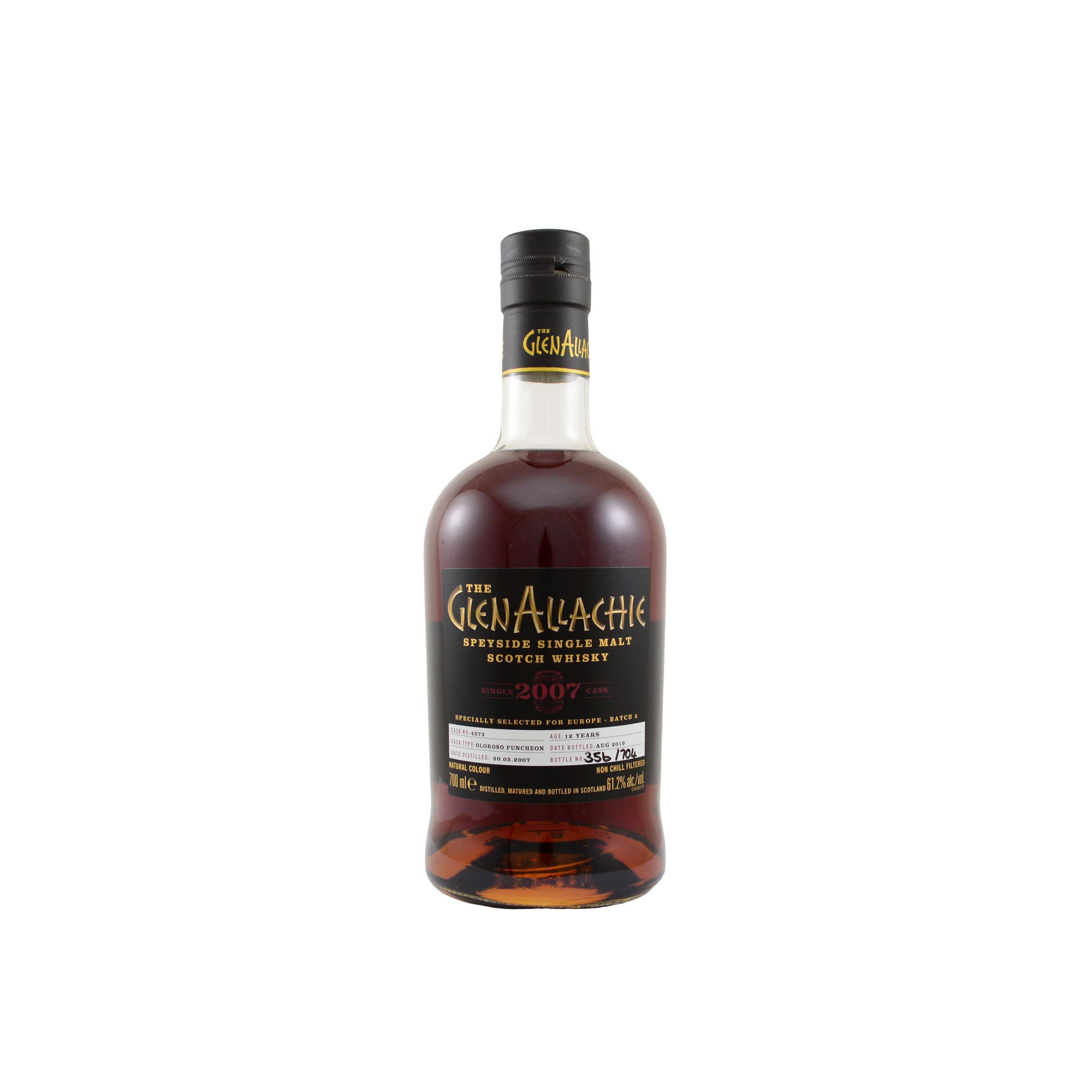 The GlenAllachie 2007 12 Years Single Malt Whisky