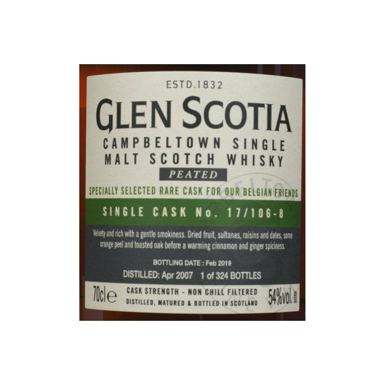 Glen Scotia 2007 11 Years Single Malt Whisky 2
