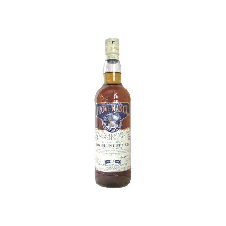 Port Ellen McGibbon's Provenance 1983 25 Years Single Malt Whisky
