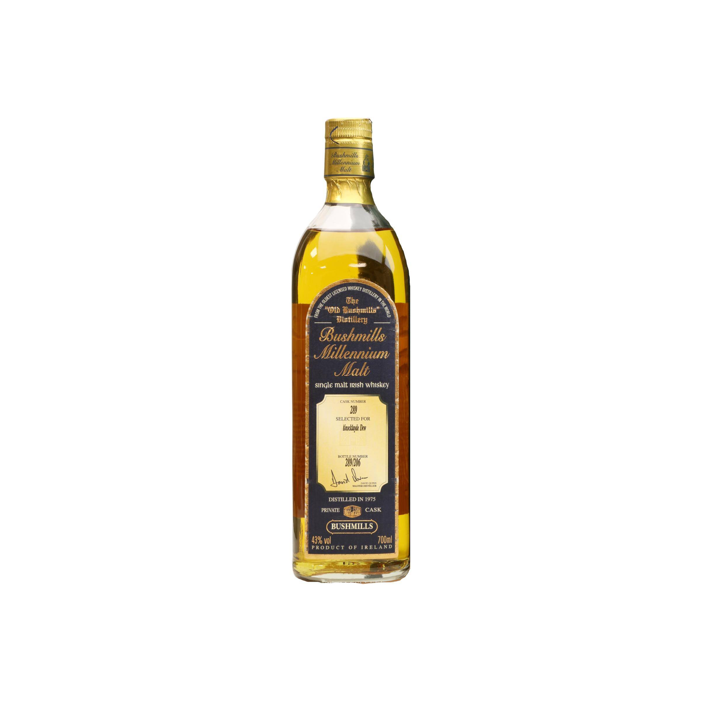 Bushmills 1975 Single Malt Whisky