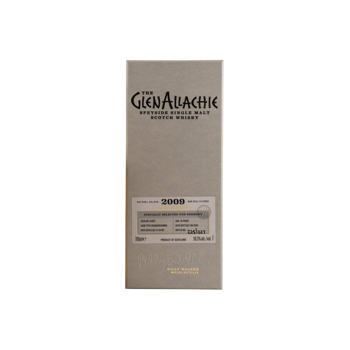 The GlenAllachie Single Cask 2009 10 Years Single Malt Whisky 3
