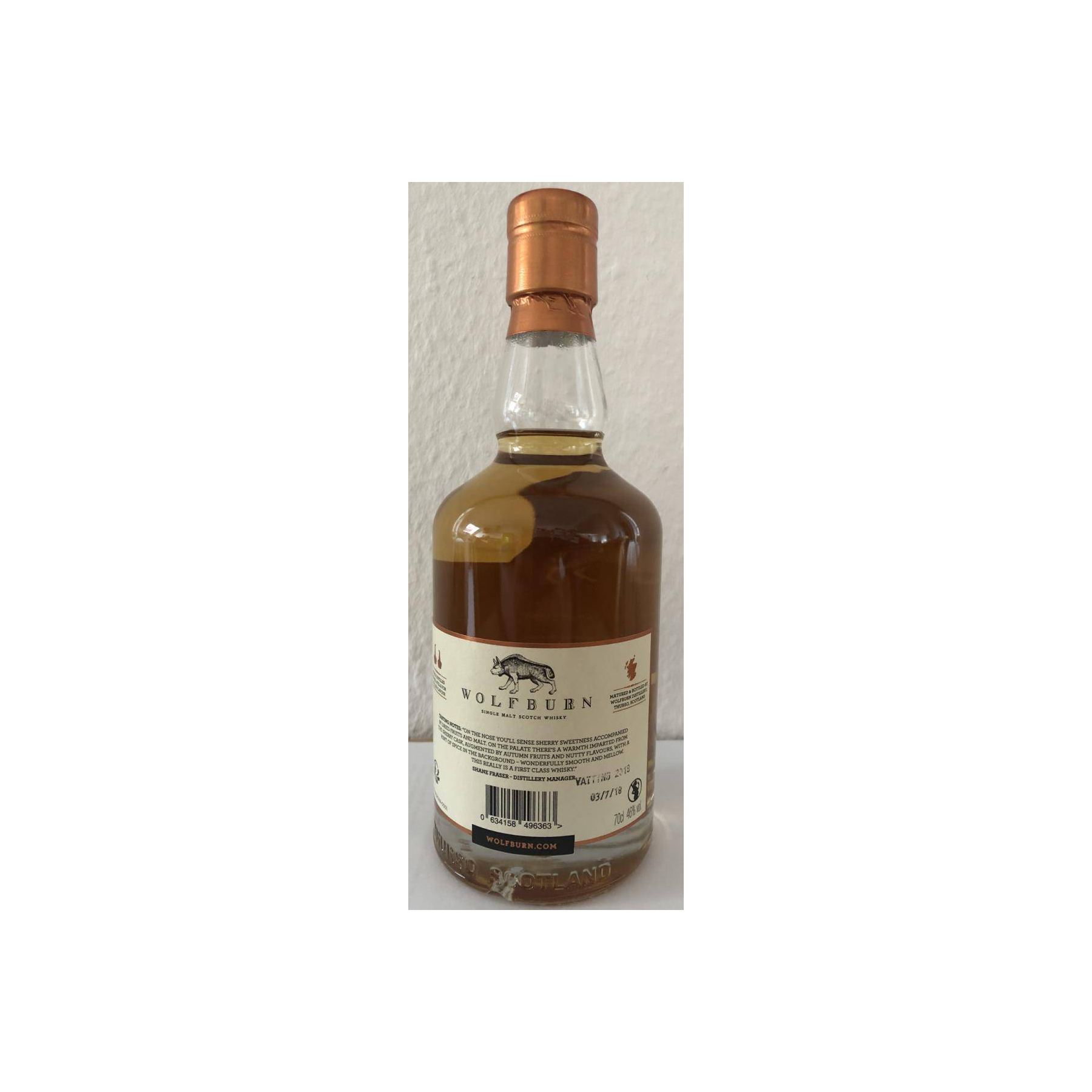 Wolfburn Single Malt Whisky 2