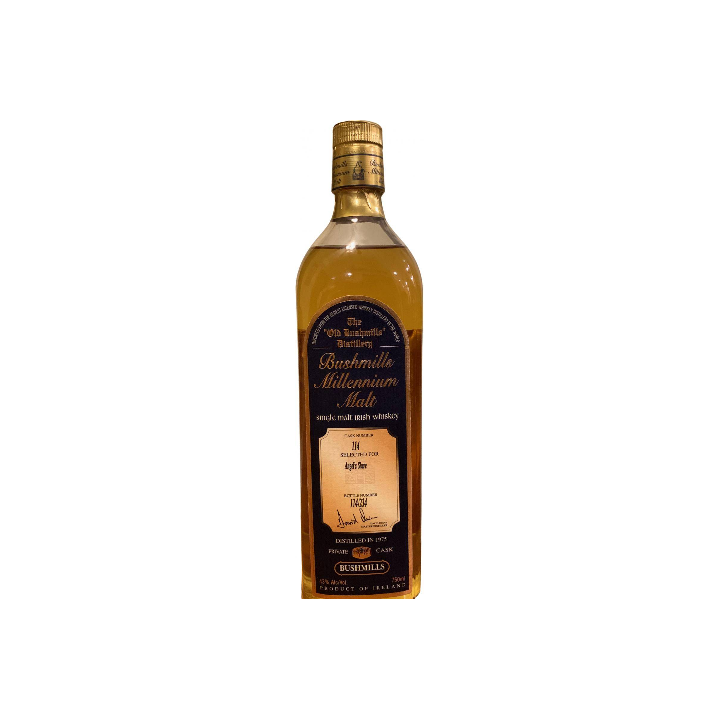 Bushmills 1975 Single Malt Whisky