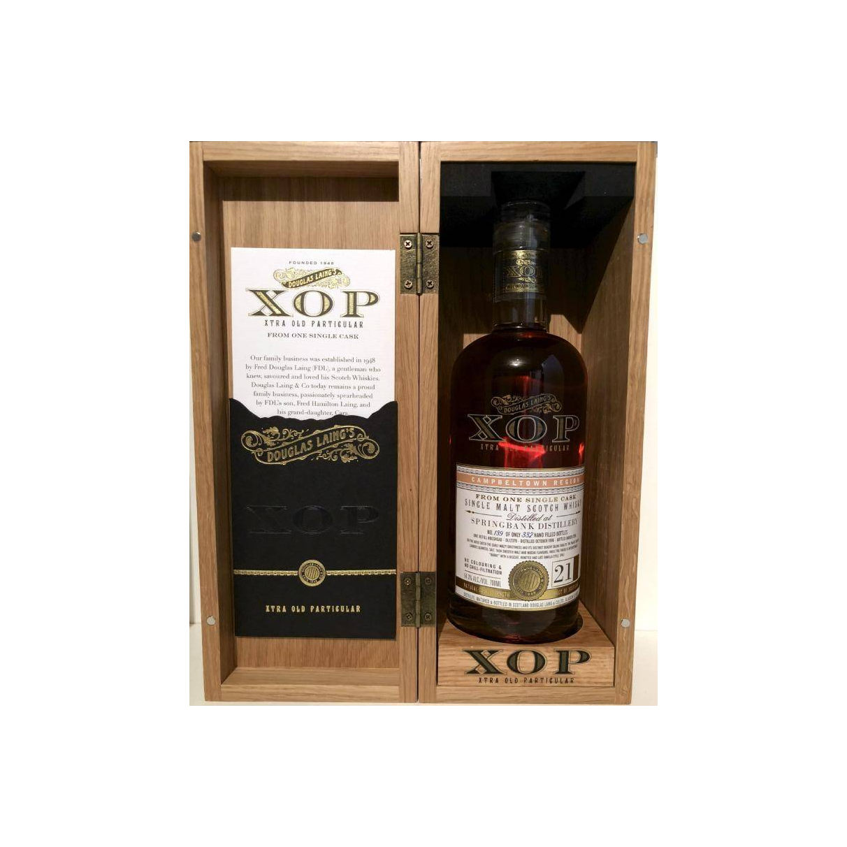 Springbank 1996 21 Years Single Malt Whisky 2