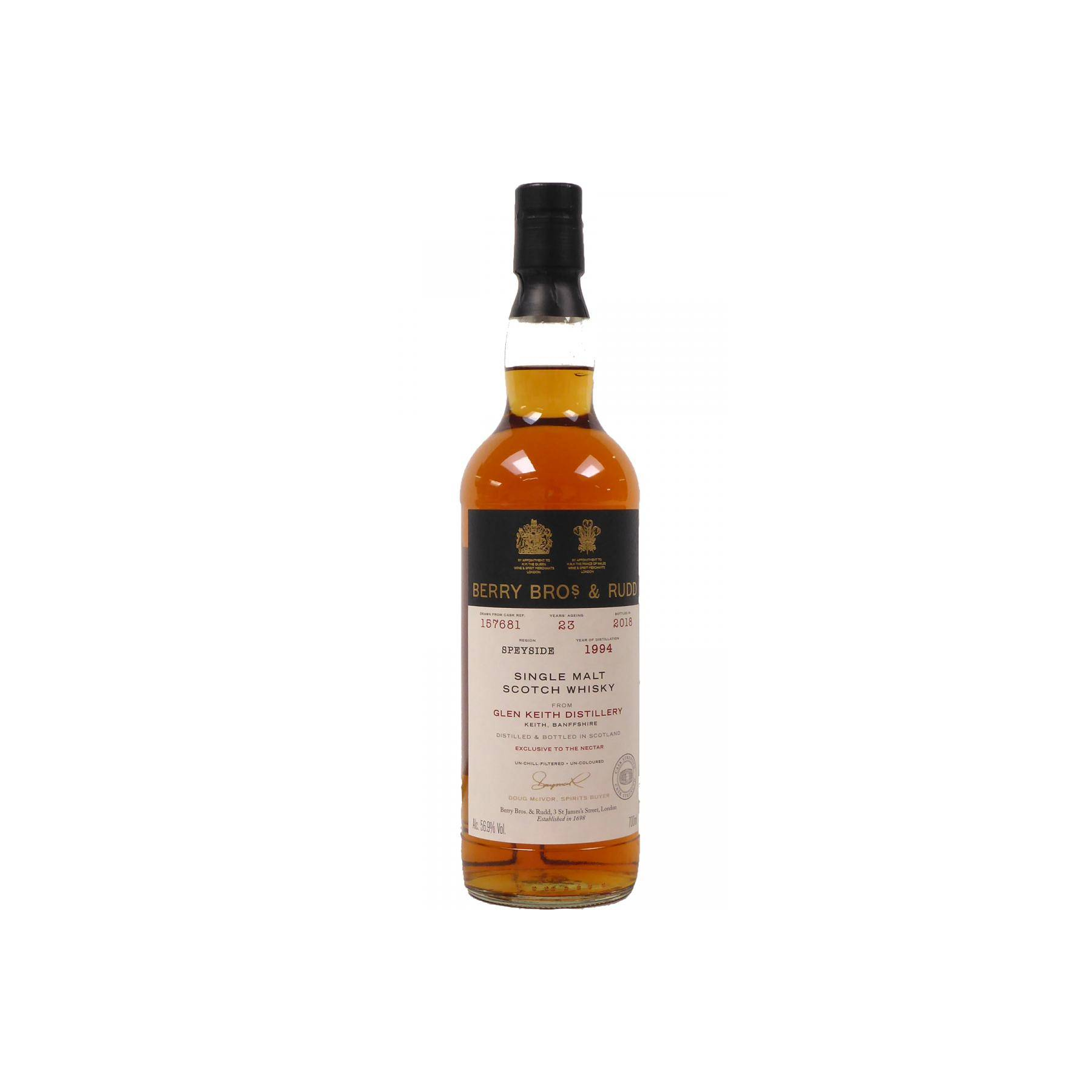 Glen Keith 1994 23 Years Single Malt Whisky