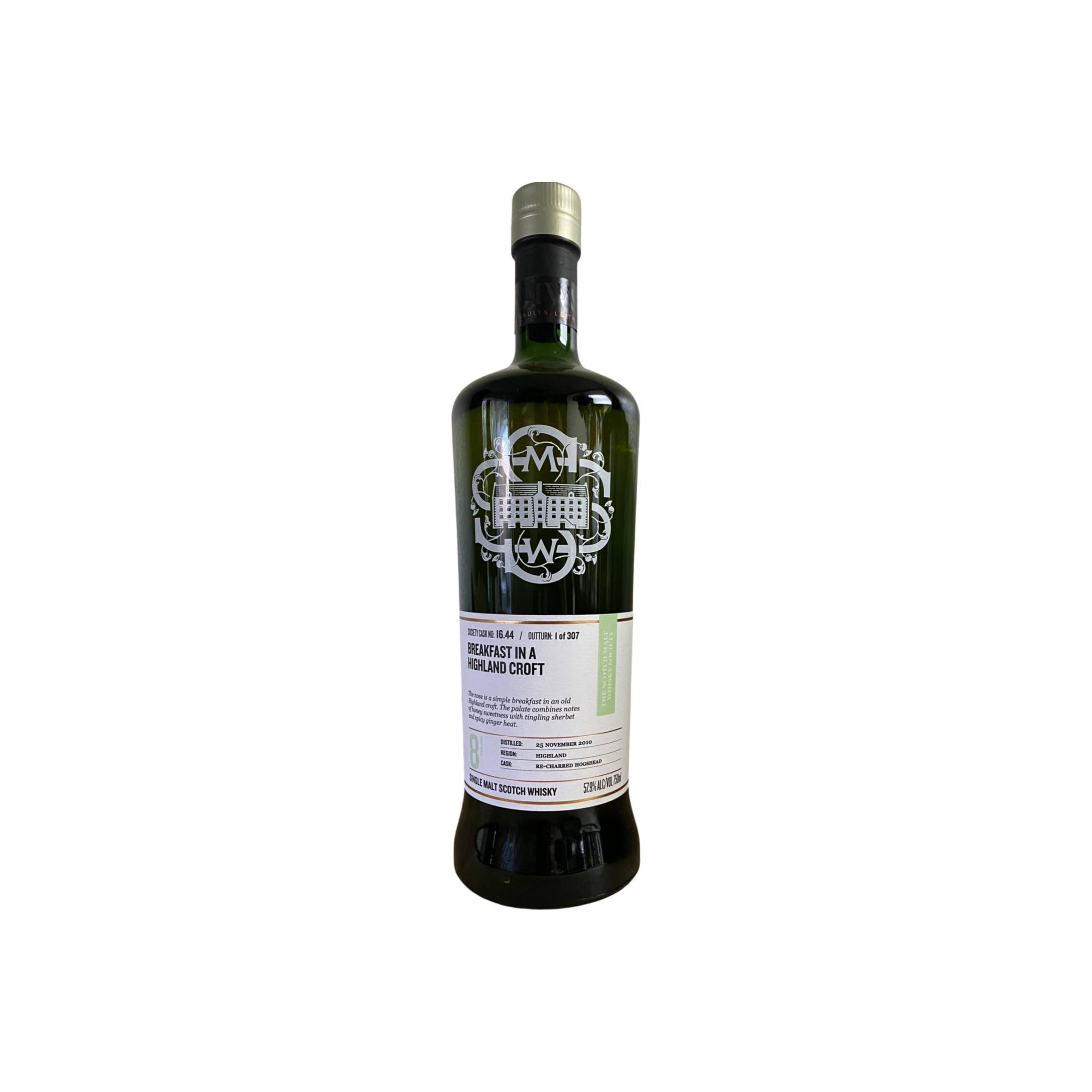 The Scotch Malt Whisky Society 2010 8 Years Single Malt Whisky