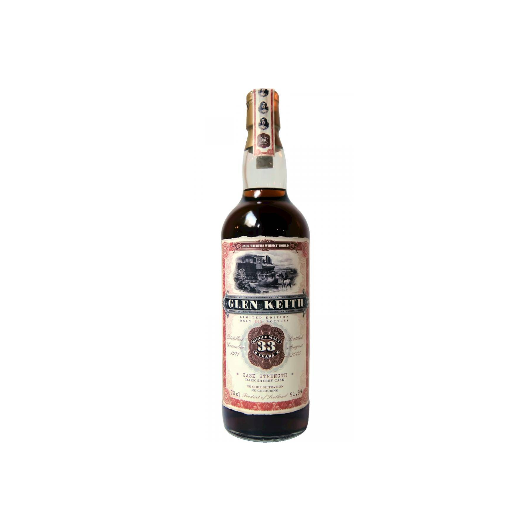 Glen Keith 1971 33 Years Single Malt Whisky 2