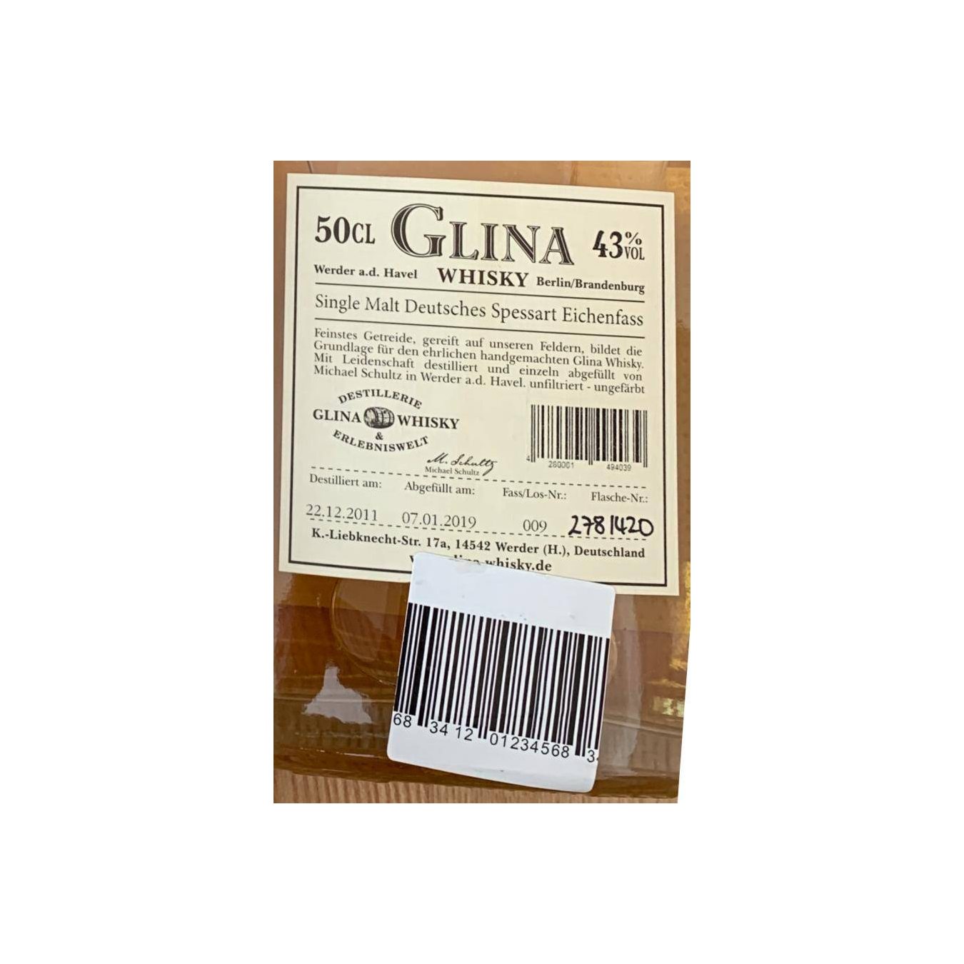 Glina Whisky 2011