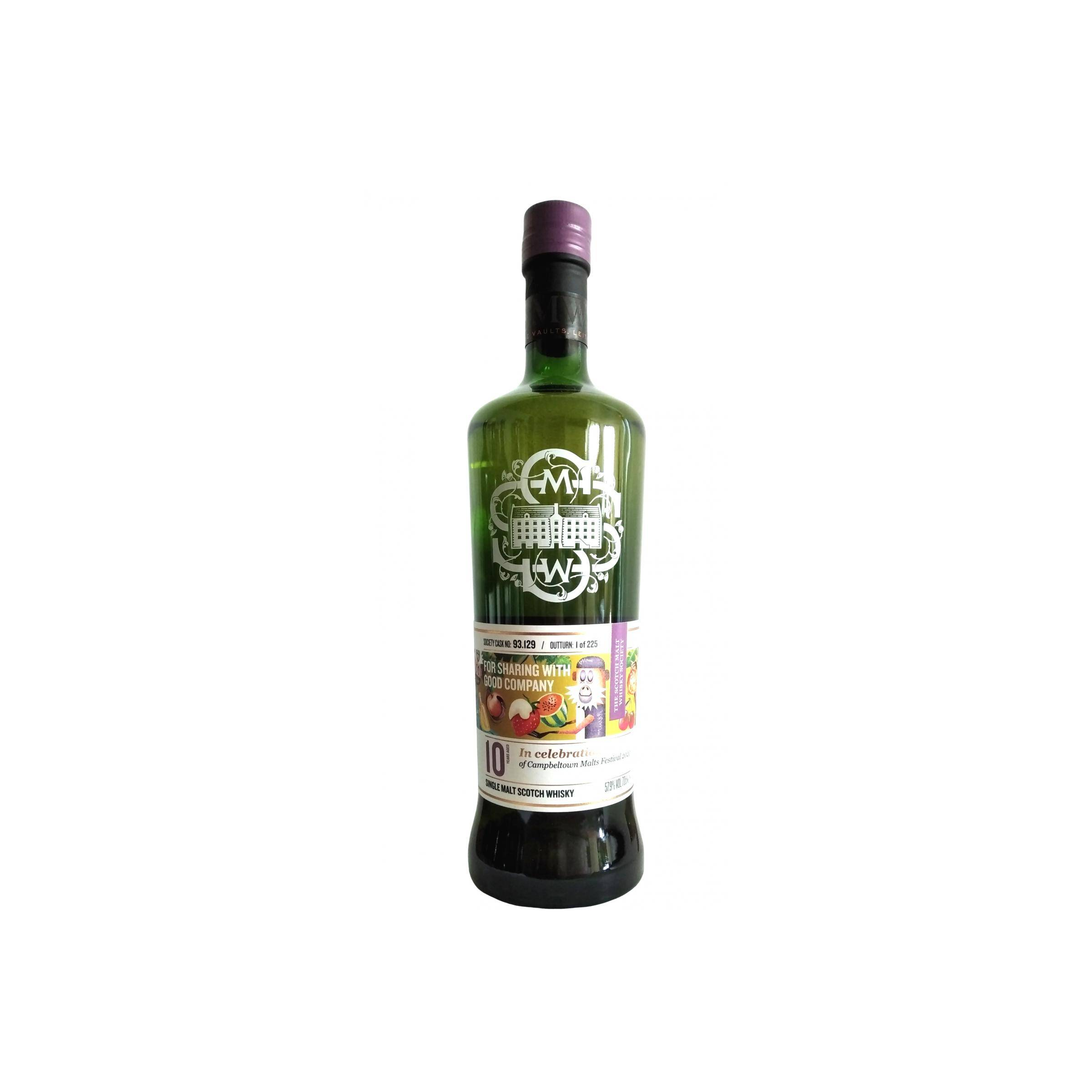 The Scotch Malt Whisky Society 2009 10 Years Single Malt Whisky