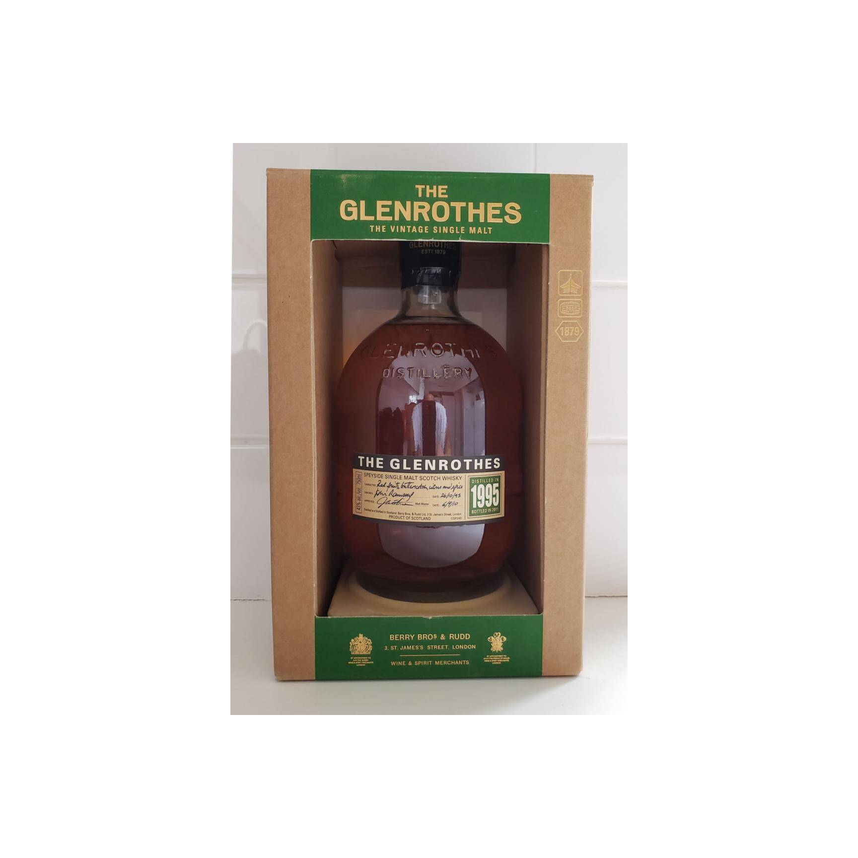 The Glenrothes 1995 15 Years Single Malt Whisky 2