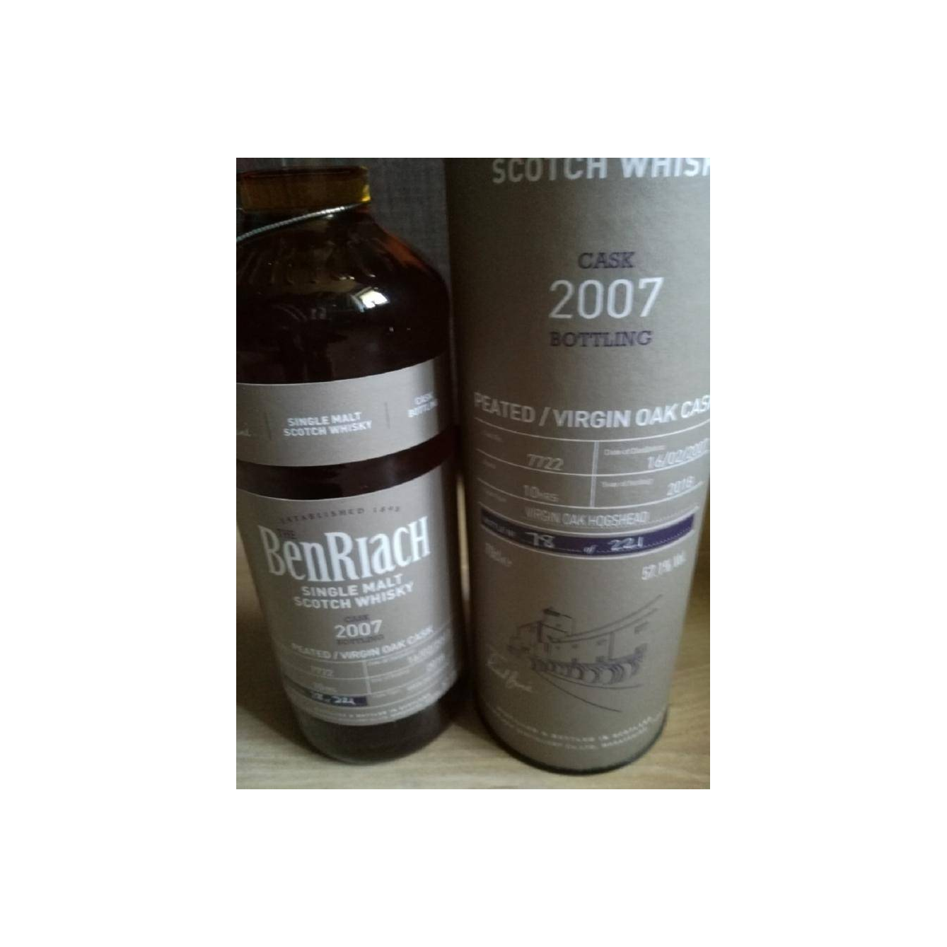 BenRiach 2007 10 Years Single Malt Whisky 2