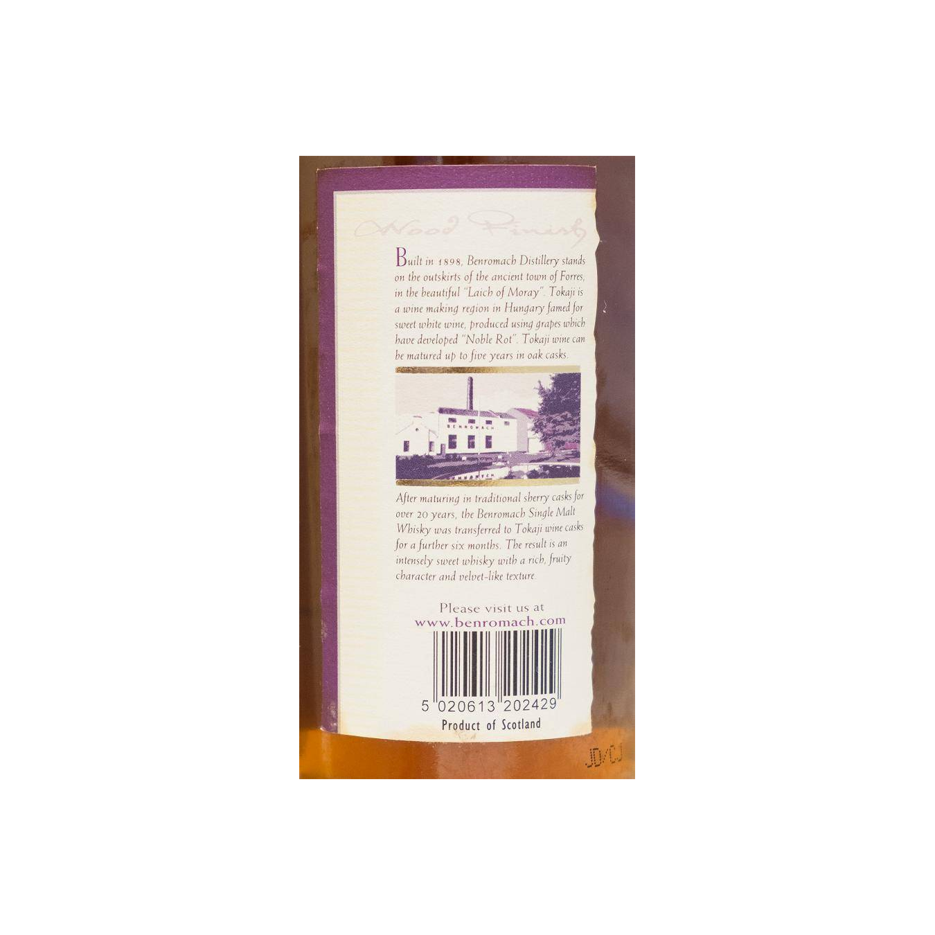 Benromach 21 Years Single Malt Whisky 3