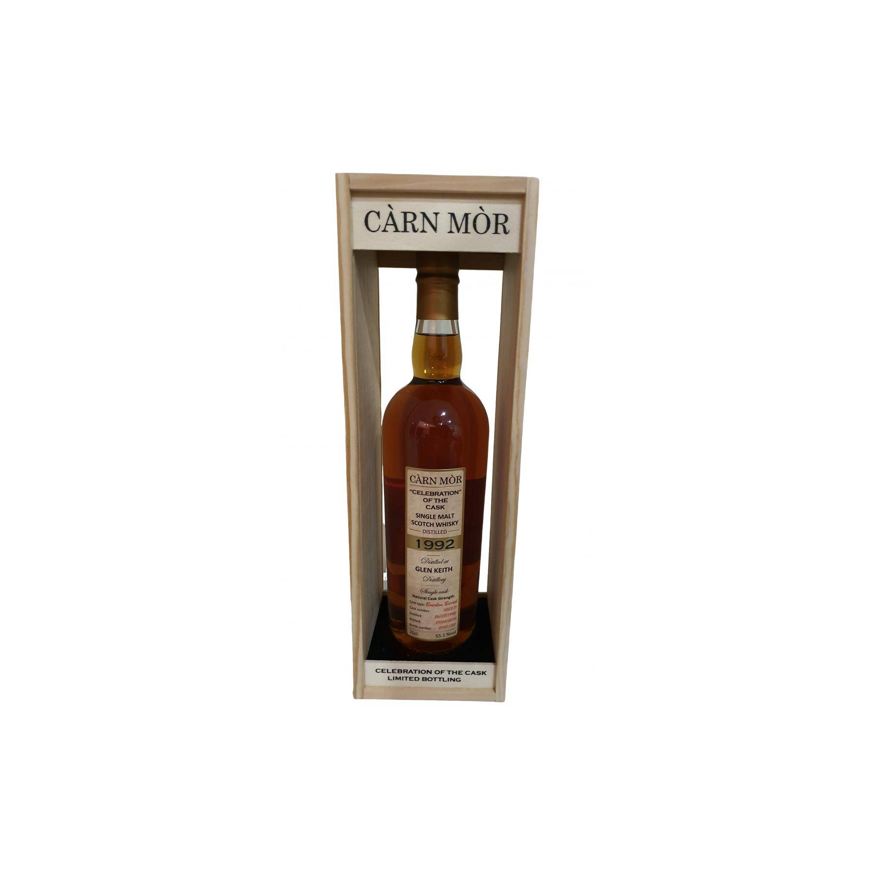 Glen Keith 1992 26 Years Single Malt Whisky 3