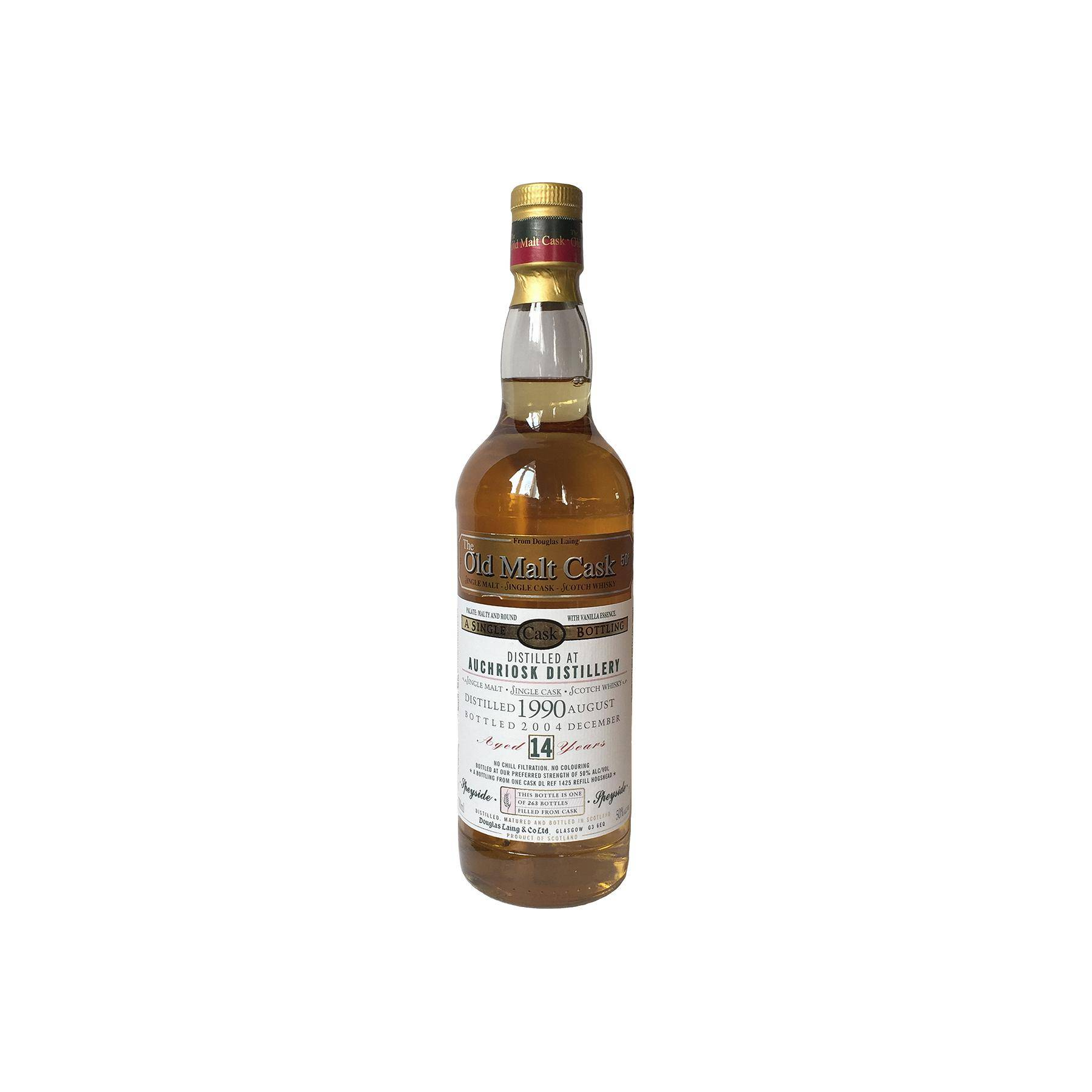 Auchroisk Old Malt Cask 1990 14 Years Single Malt Whisky