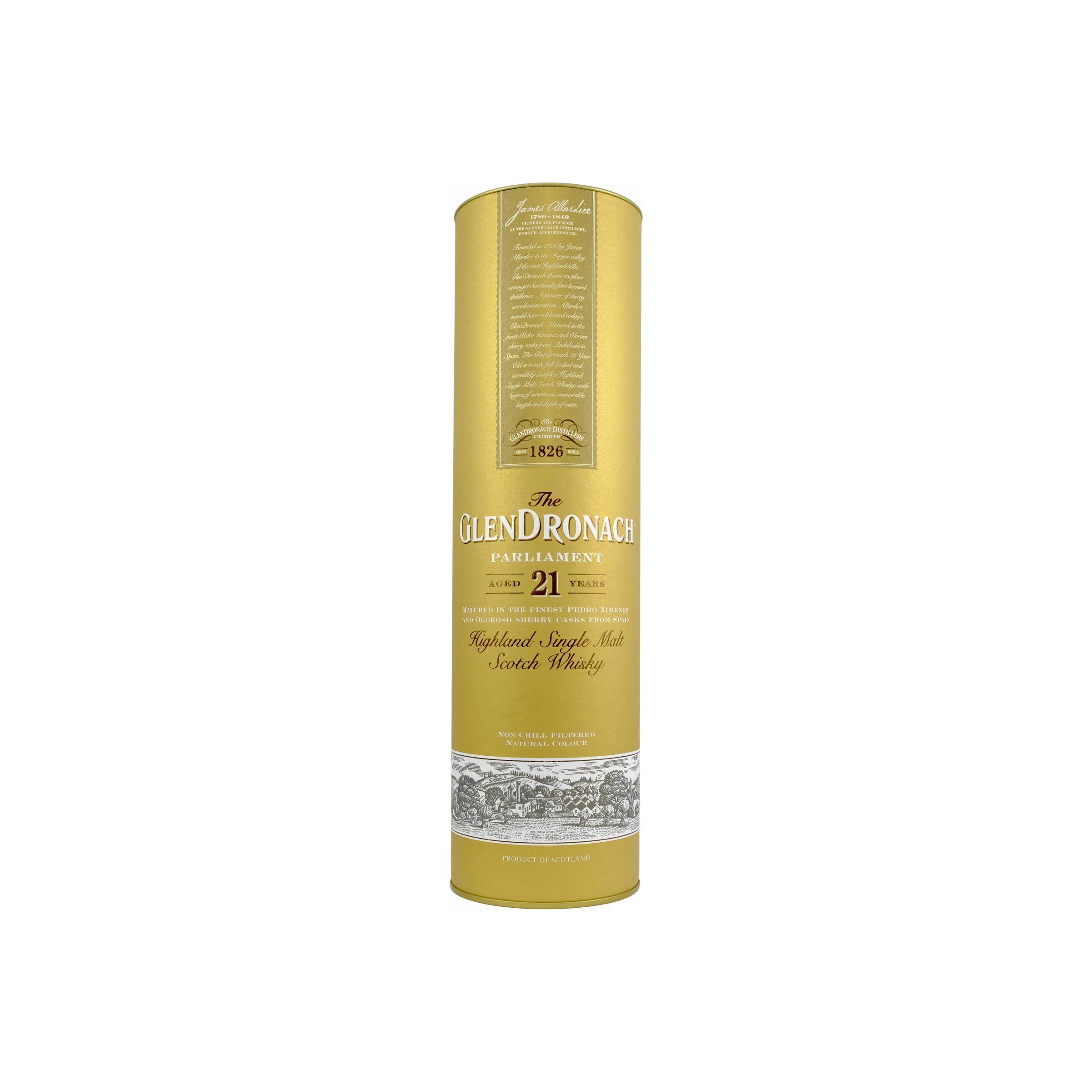 GlenDronach 21 Years Single Malt Whisky 2