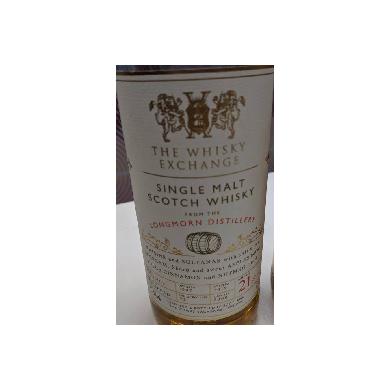Longmorn 1997 21 Years Single Malt Whisky 2