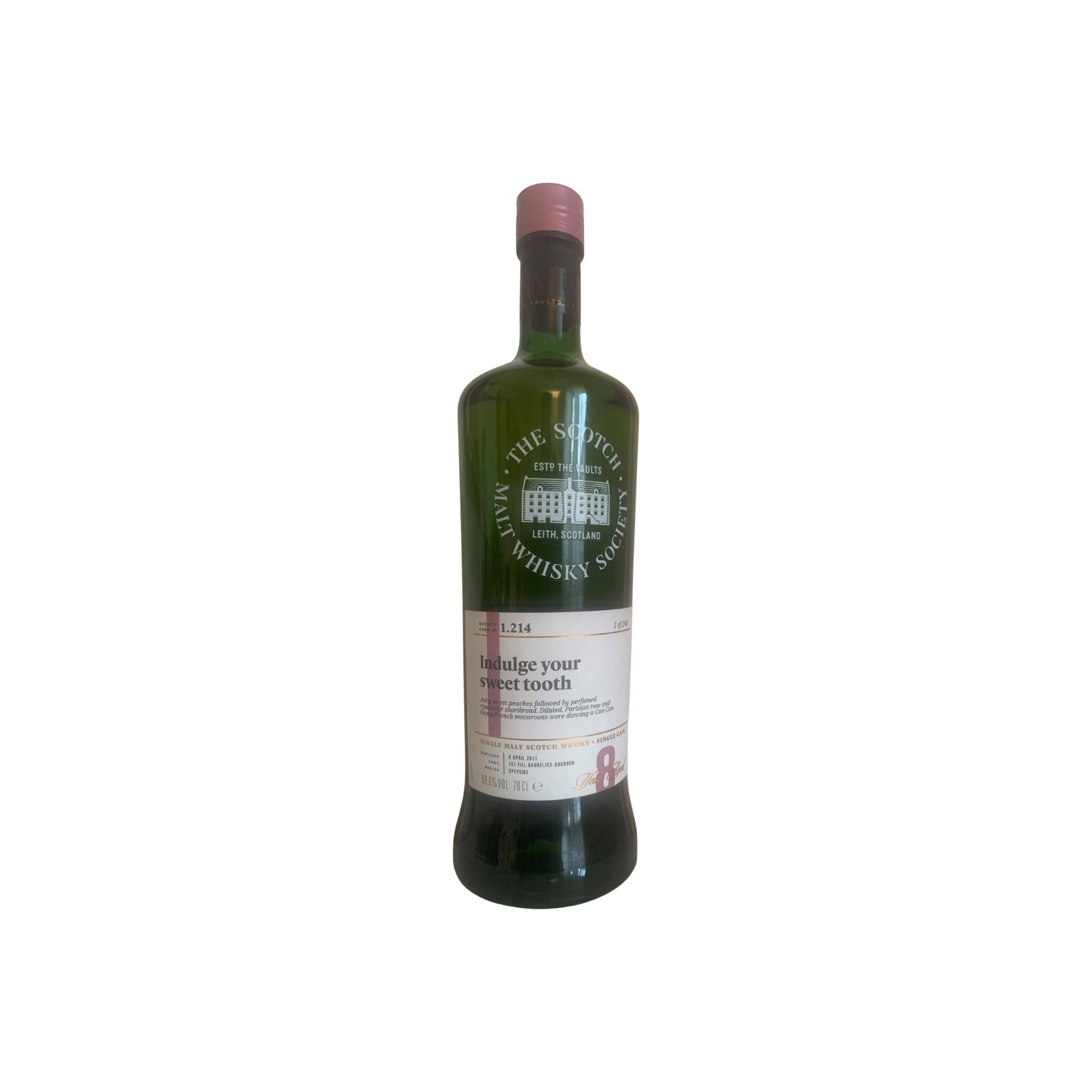 The Scotch Malt Whisky Society 2011 8 Years Single Malt Whisky