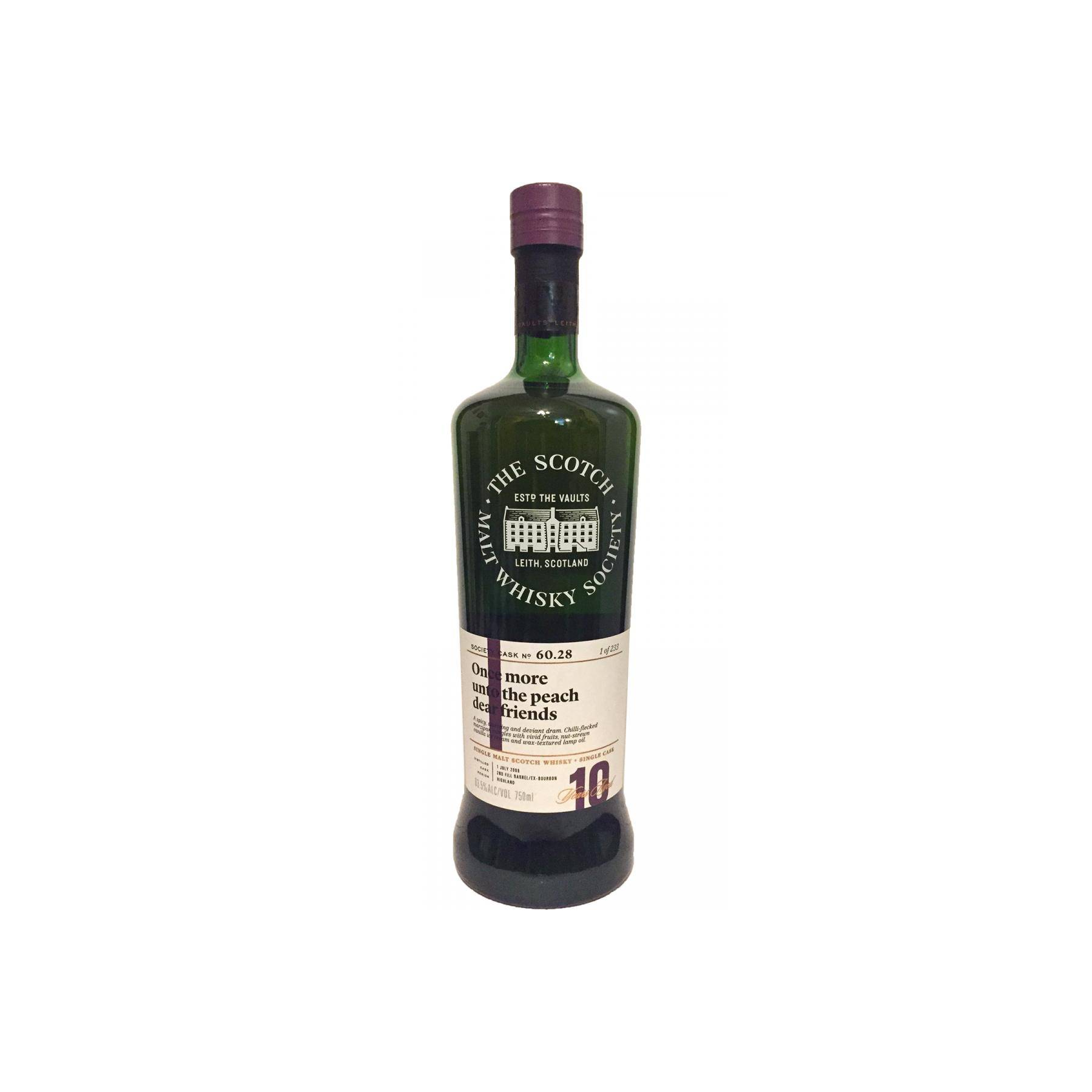 The Scotch Malt Whisky Society 2008 10 Years Single Malt Whisky