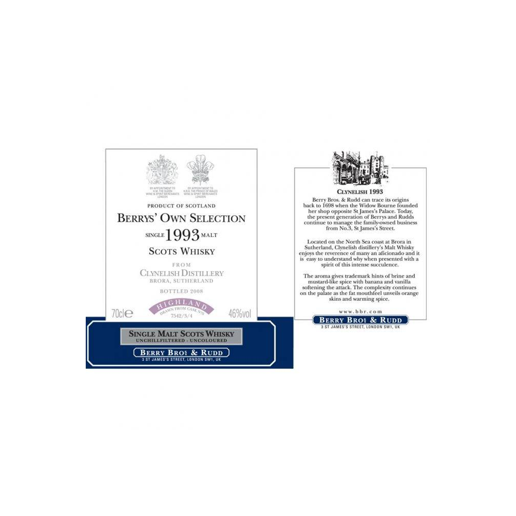 Clynelish 1993 15 Years Single Malt Whisky 2