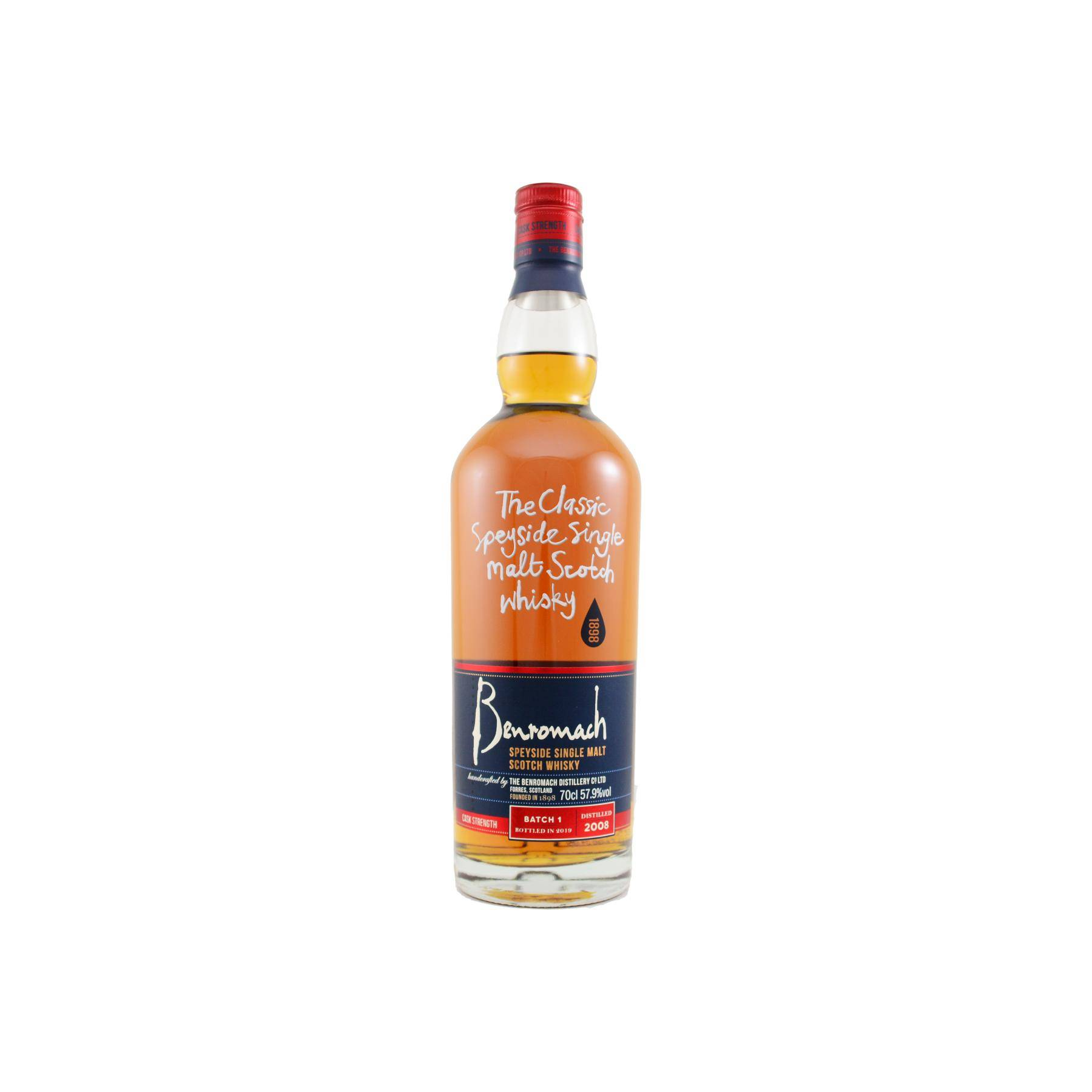 Benromach Cask Strength Collection 2008 10 Years Single Malt Whisky