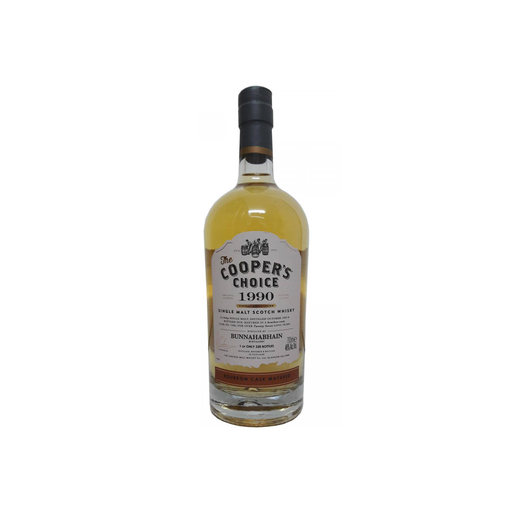 Bunnahabhain The Cooper's Choice 1990 27 Years Single Malt Whisky 3