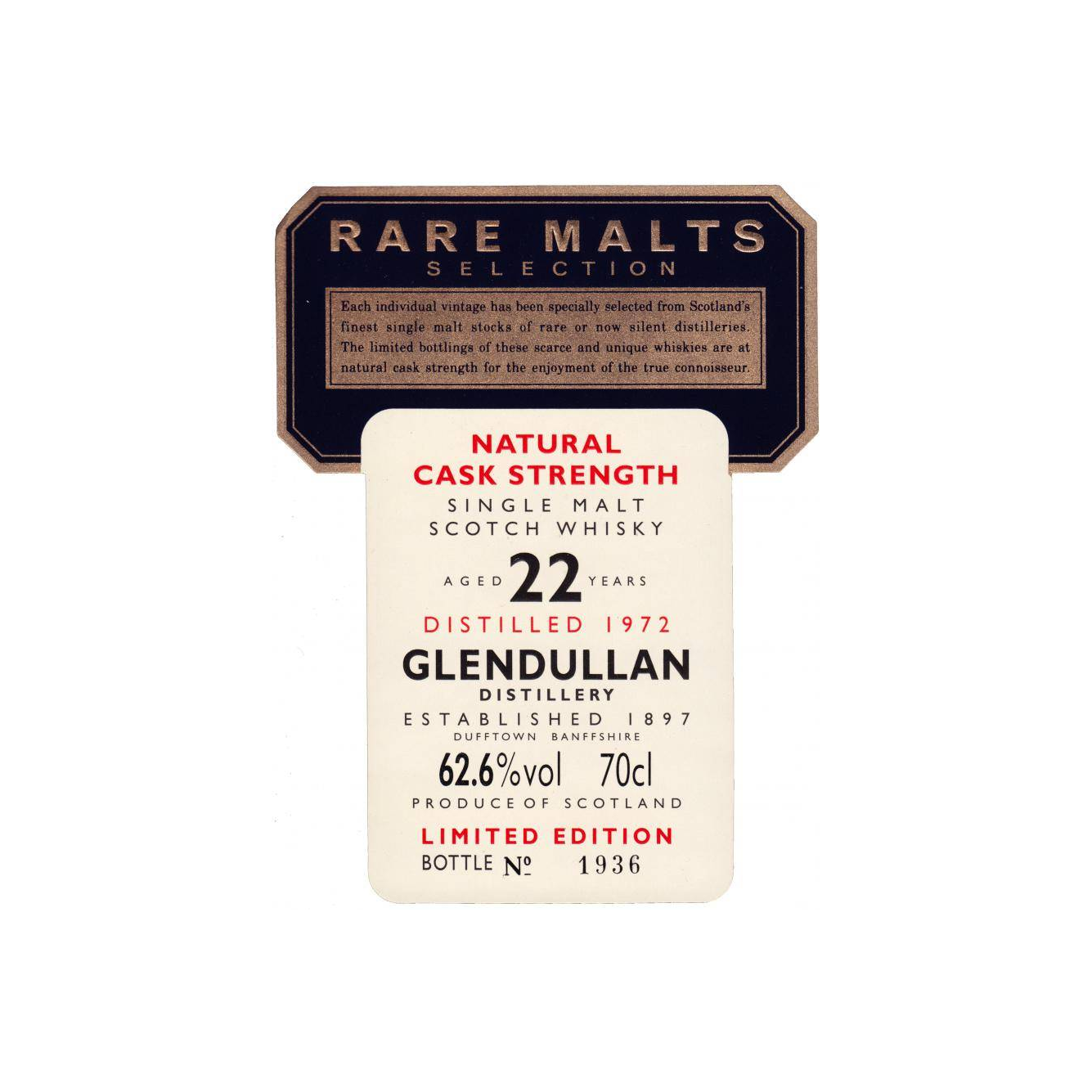 Glendullan 1972 22 Years Single Malt Whisky 3
