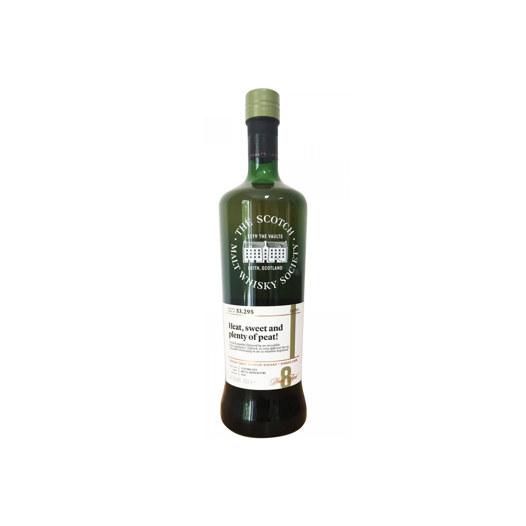 The Scotch Malt Whisky Society 2010 8 Years Single Malt Whisky