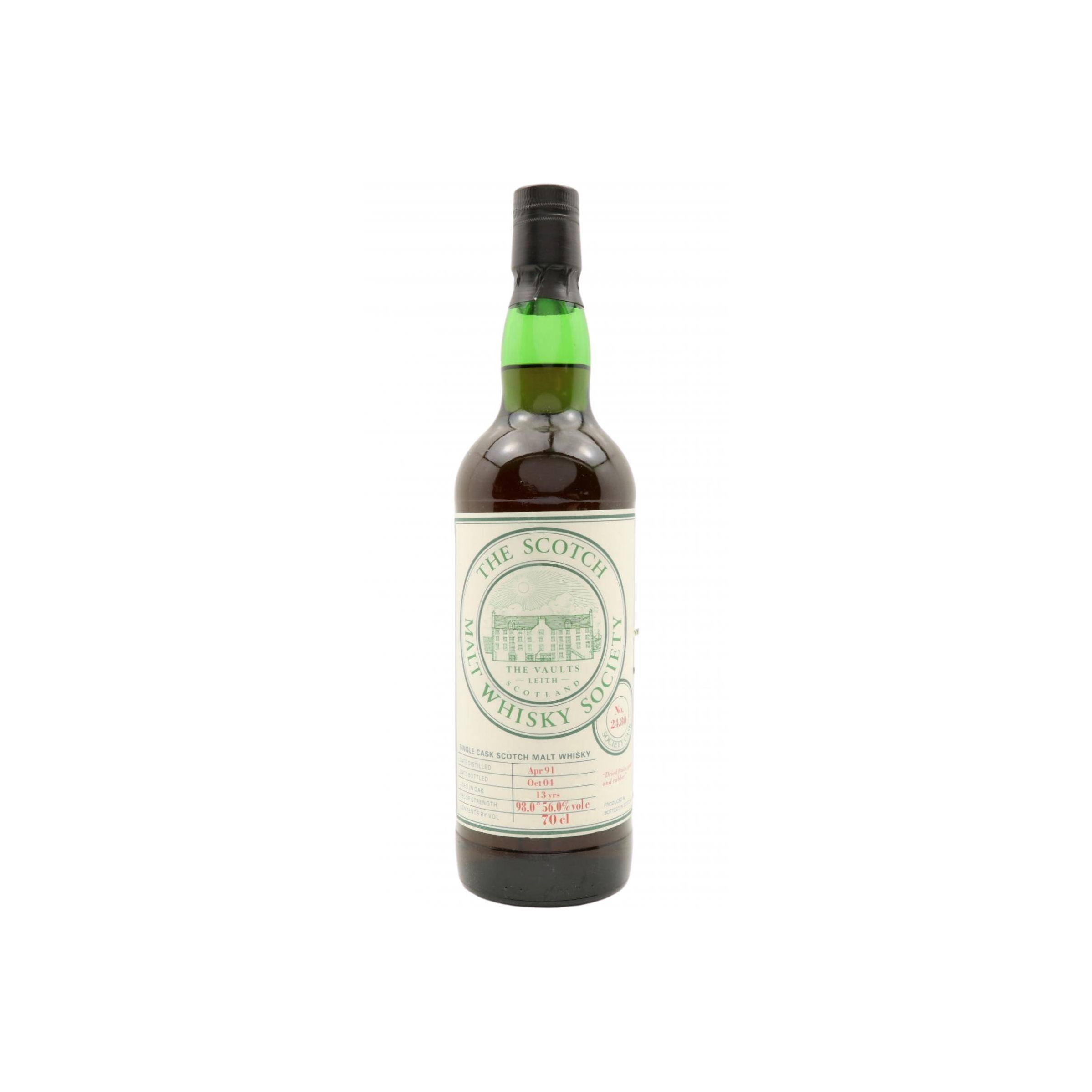The Scotch Malt Whisky Society 1991 13 Years Single Malt Whisky