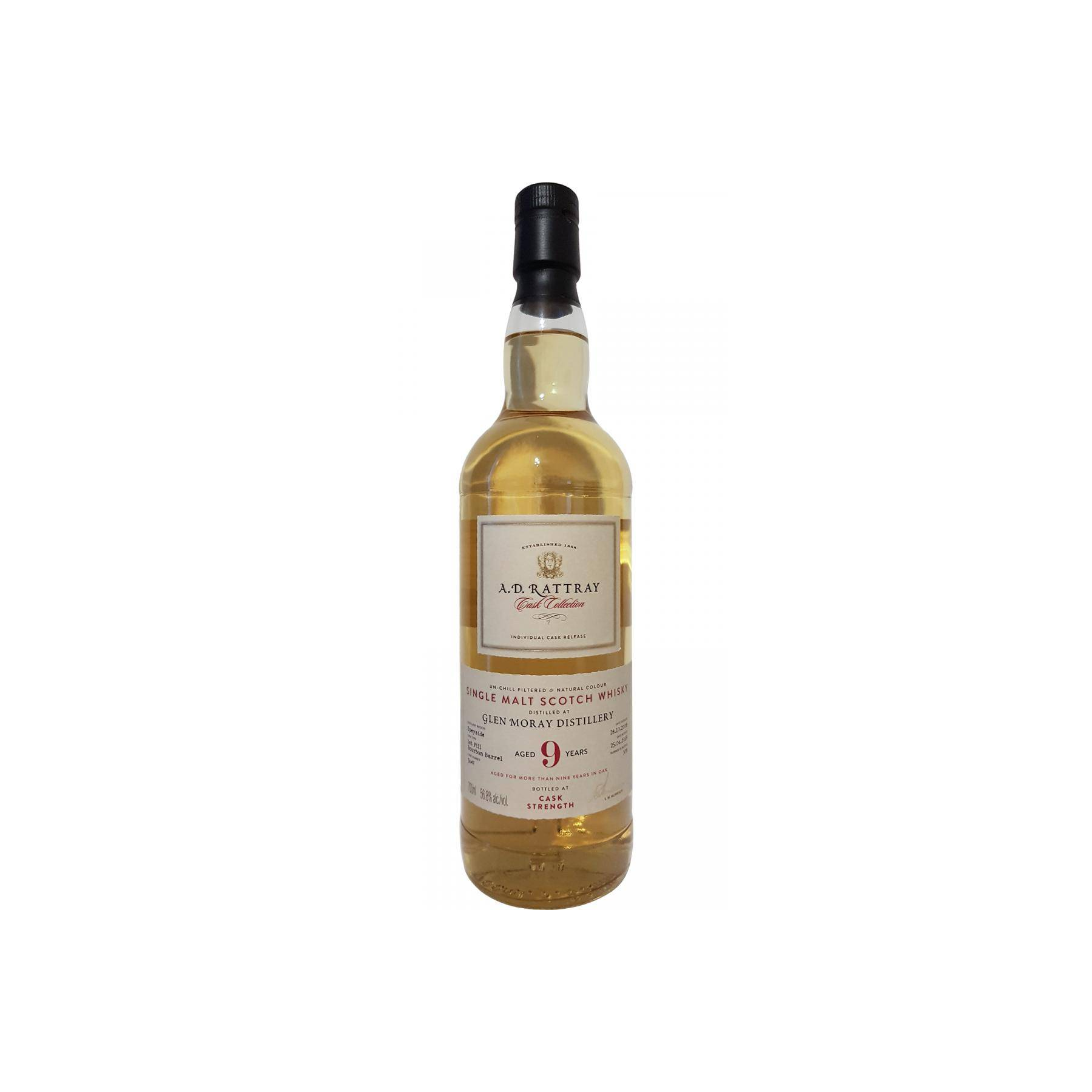 Glen Moray 2008 9 Years Single Malt Whisky