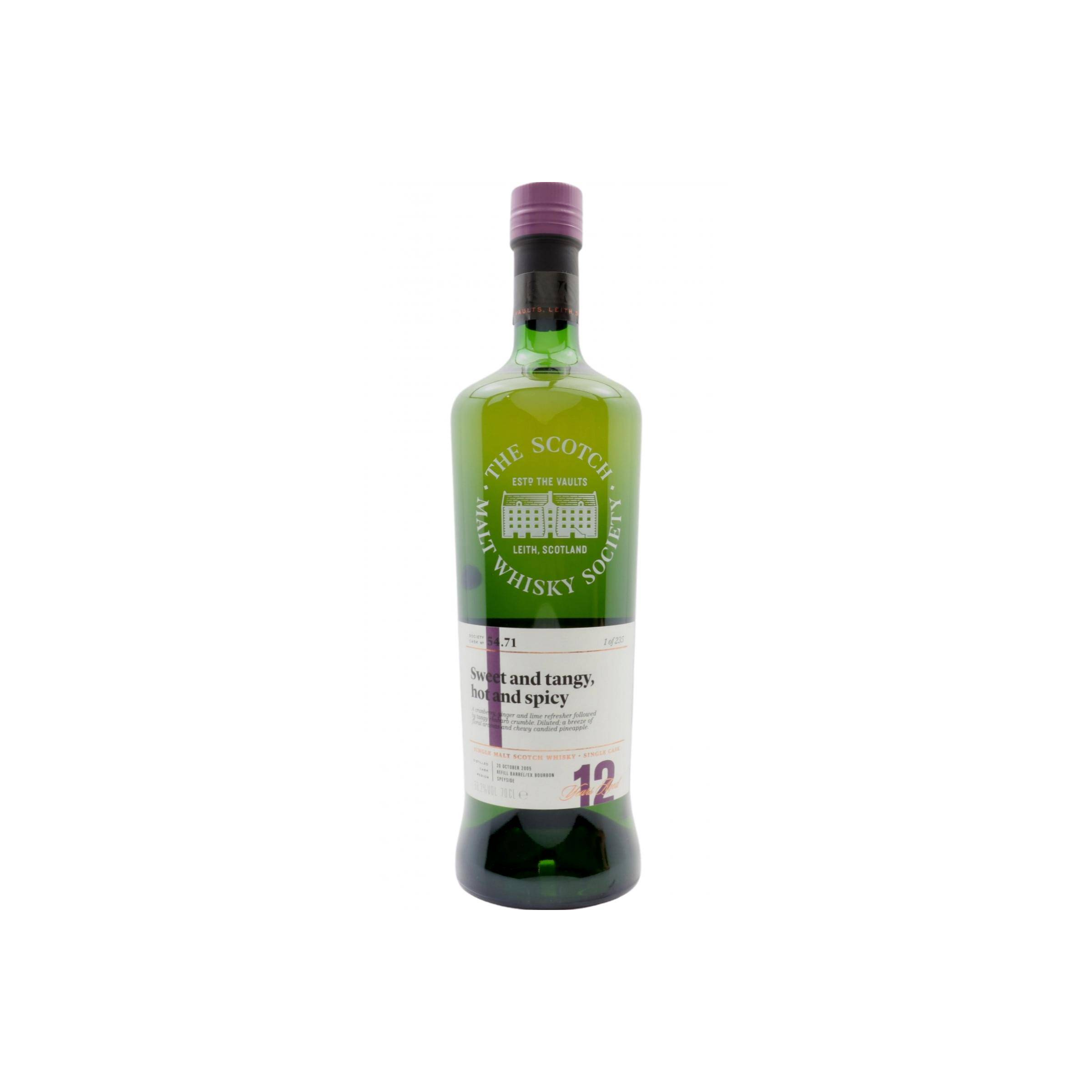 The Scotch Malt Whisky Society 2005 12 Years Single Malt Whisky
