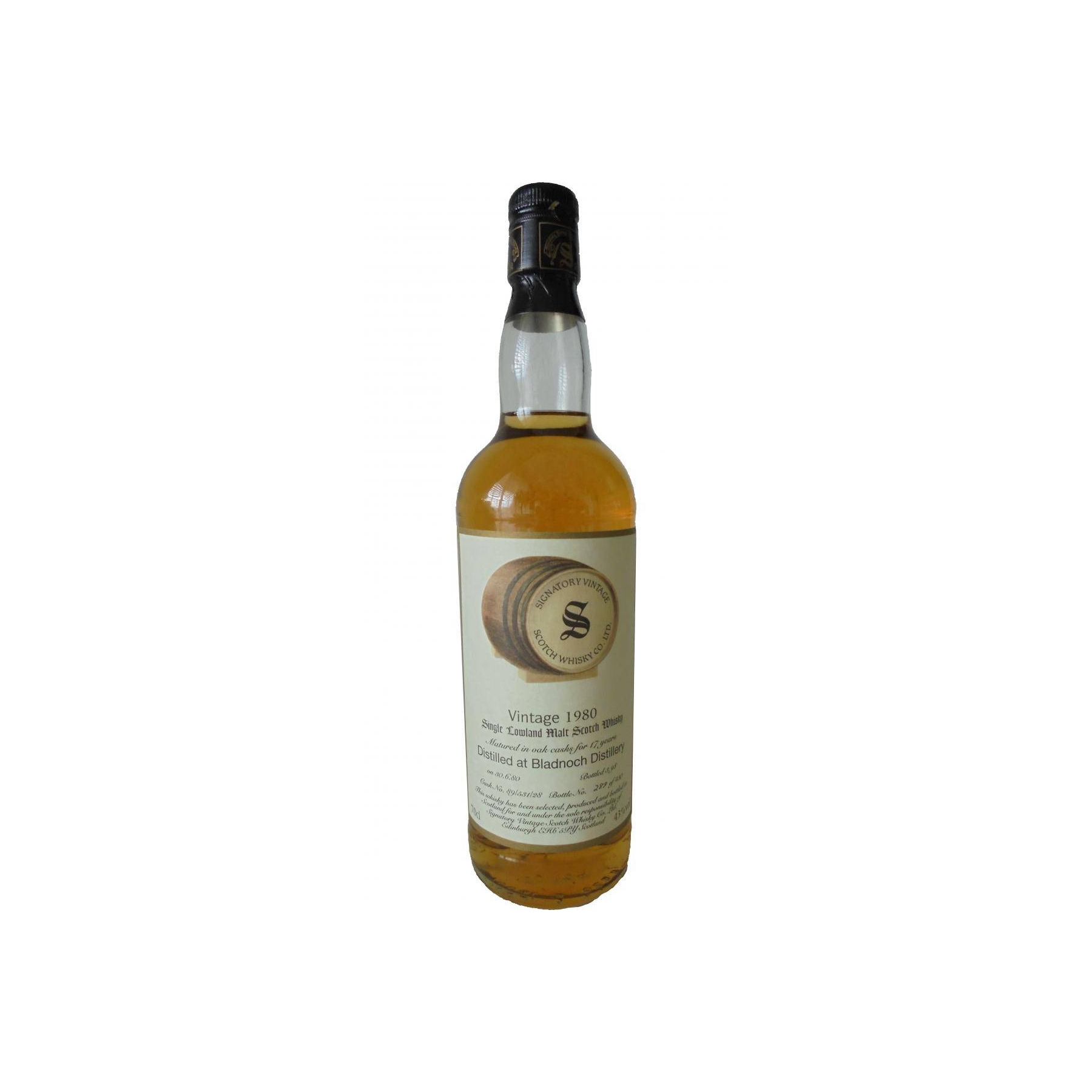 Bladnoch Vintage Collection 1980 17 Years Single Malt Whisky
