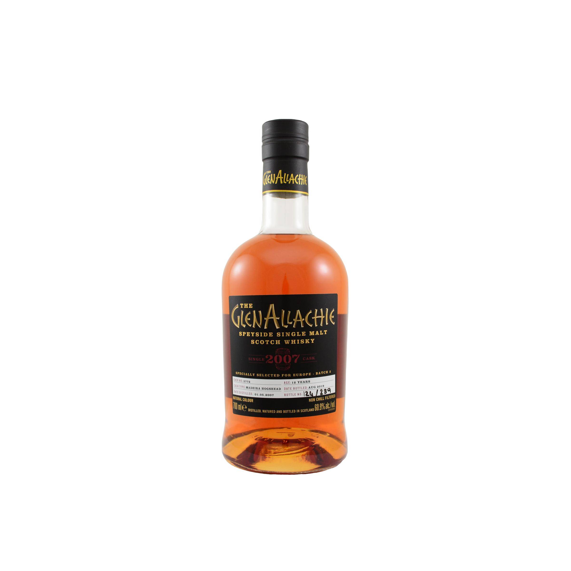 The GlenAllachie 2007 12 Years Single Malt Whisky