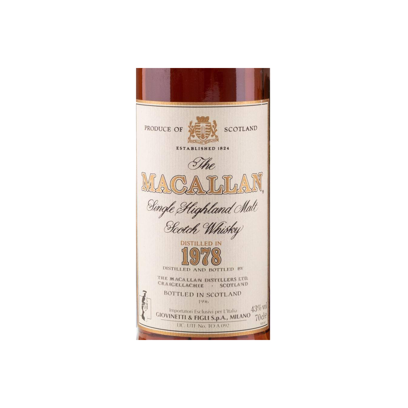 The Macallan 1978 18 Years Single Malt Whisky 3