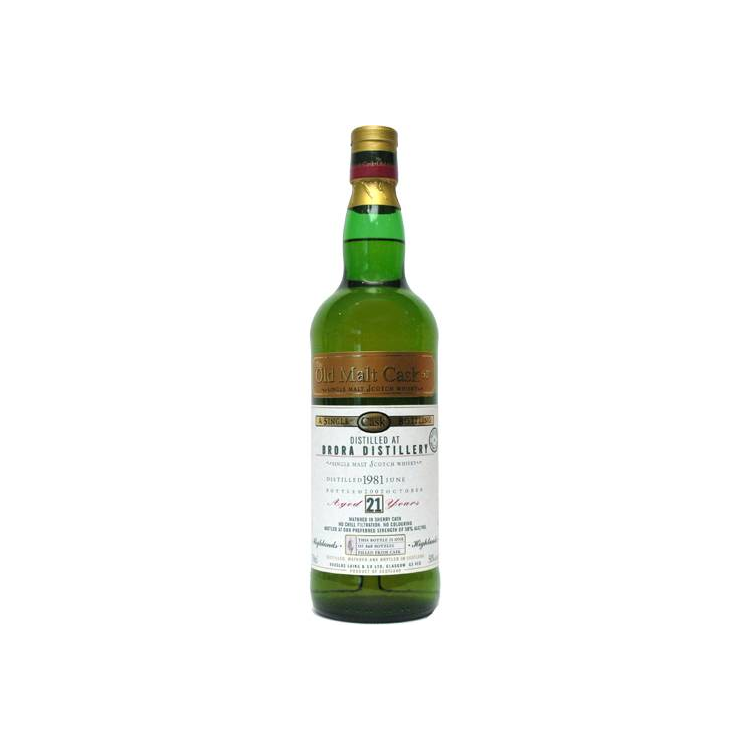 Brora Old Malt Cask 1981 21 Years Single Malt Whisky