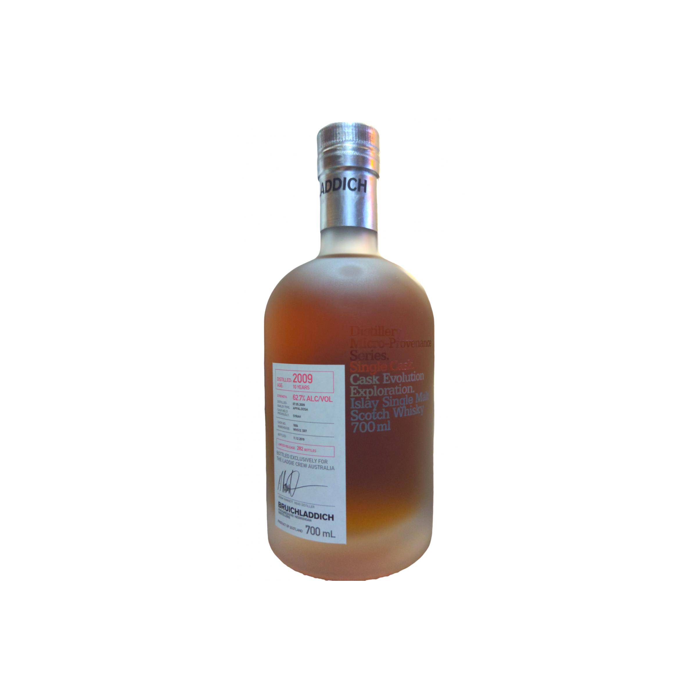 Bruichladdich 2009 10 Years Single Malt Whisky