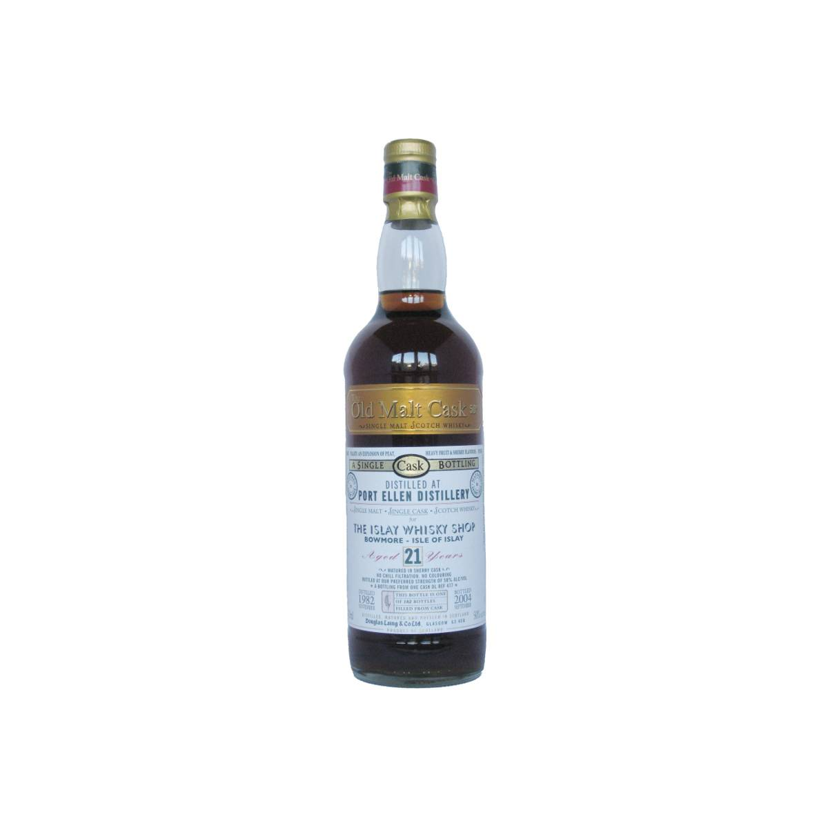 Port Ellen Old Malt Cask 1982 21 Years Single Malt Whisky