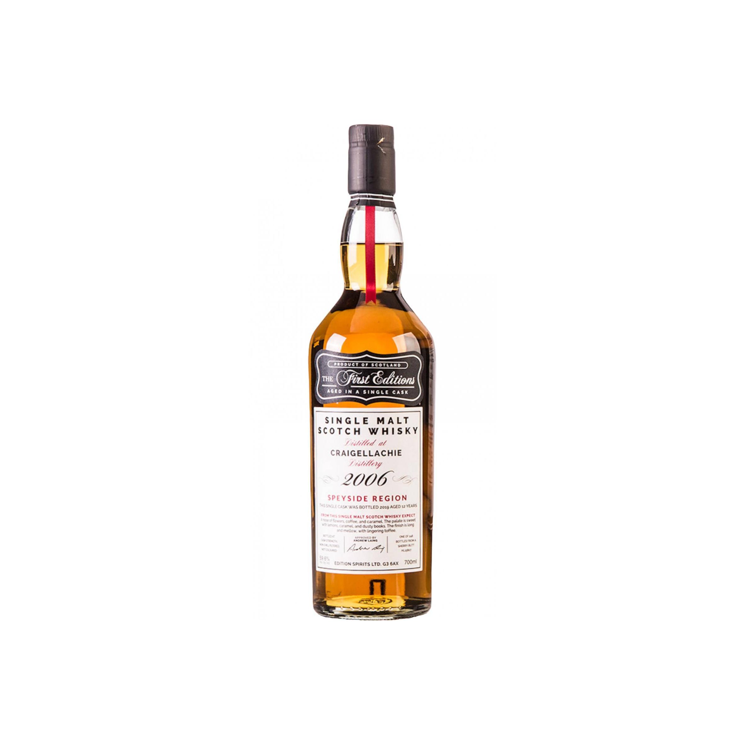 Craigellachie The First Editions 2006 12 Years Single Malt Whisky