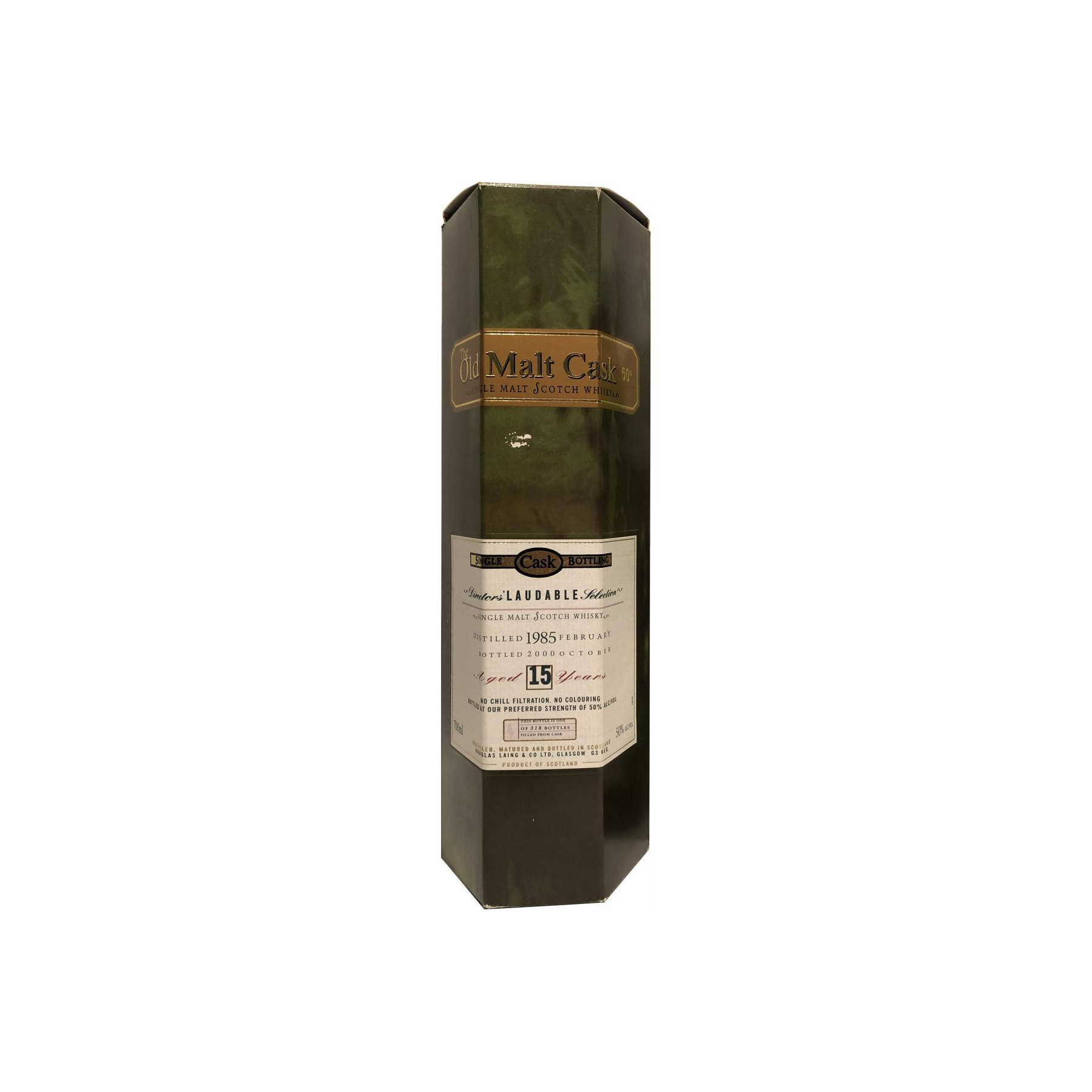Laphroaig Old Malt Cask 1985 15 Years Single Malt Whisky 2