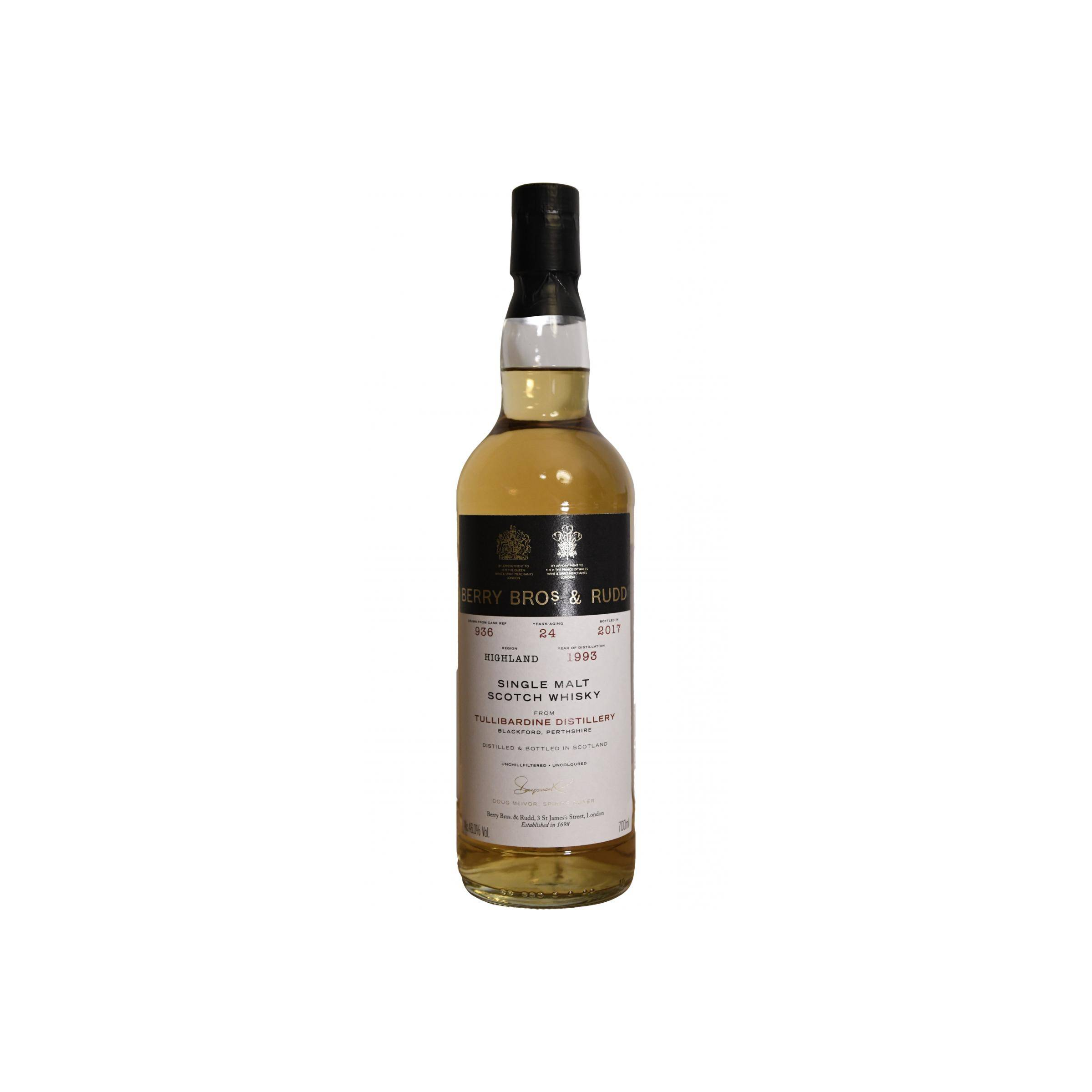 Tullibardine 1993 24 Years Single Malt Whisky