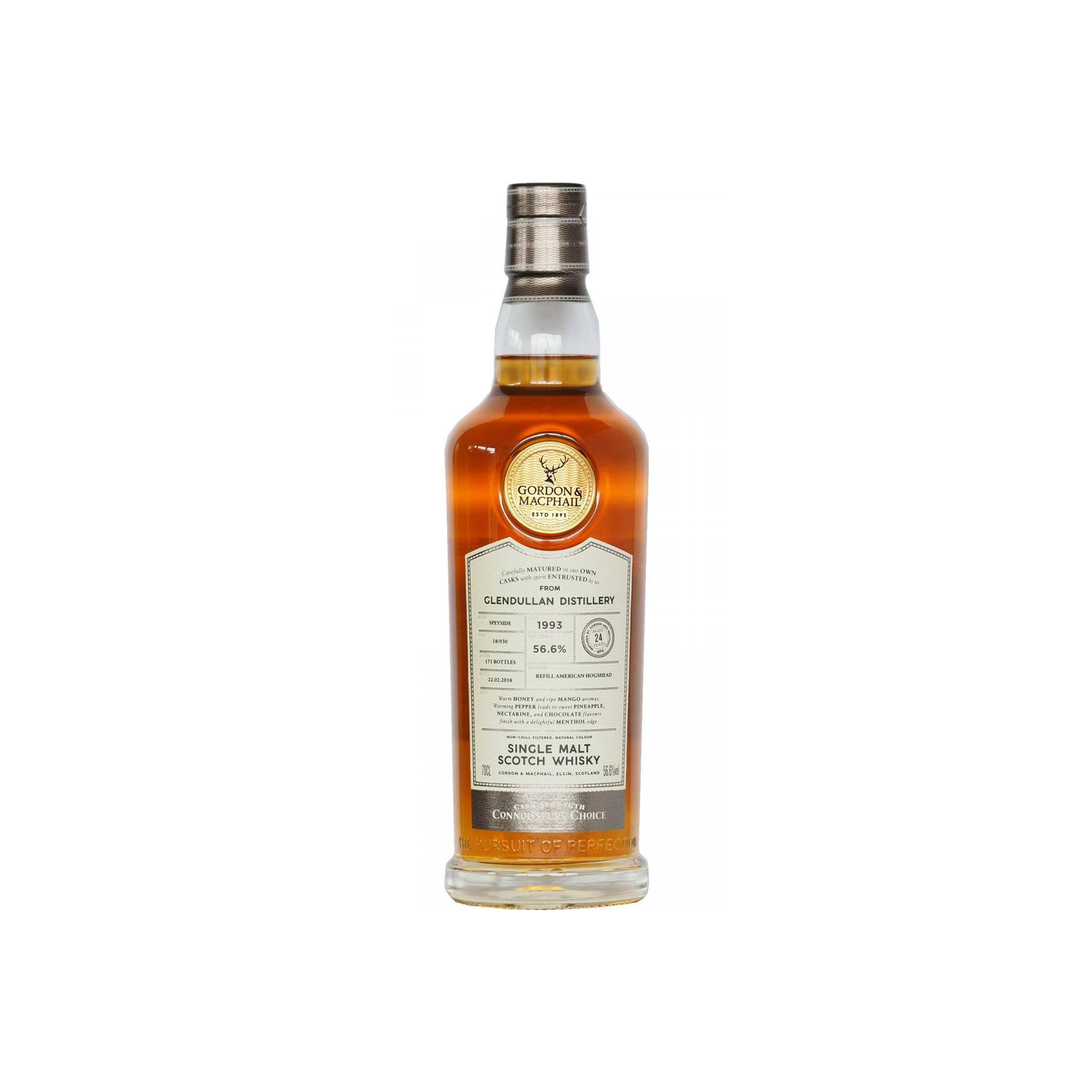 Glendullan Connoisseurs Choice - Cask Strength 1993 24 Years Single Malt Whisky