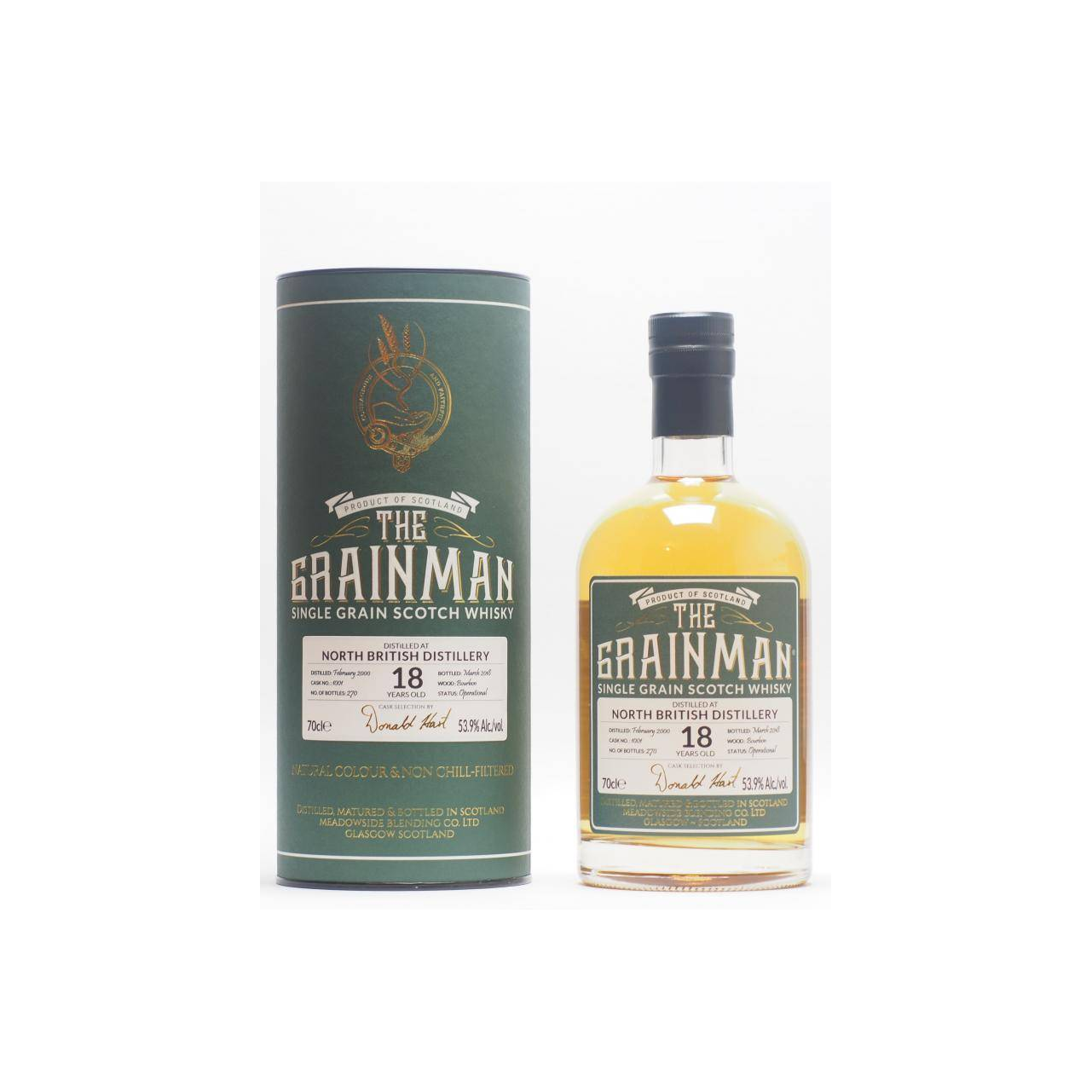 North British 2000 18 Years Single Grain Whisky 2