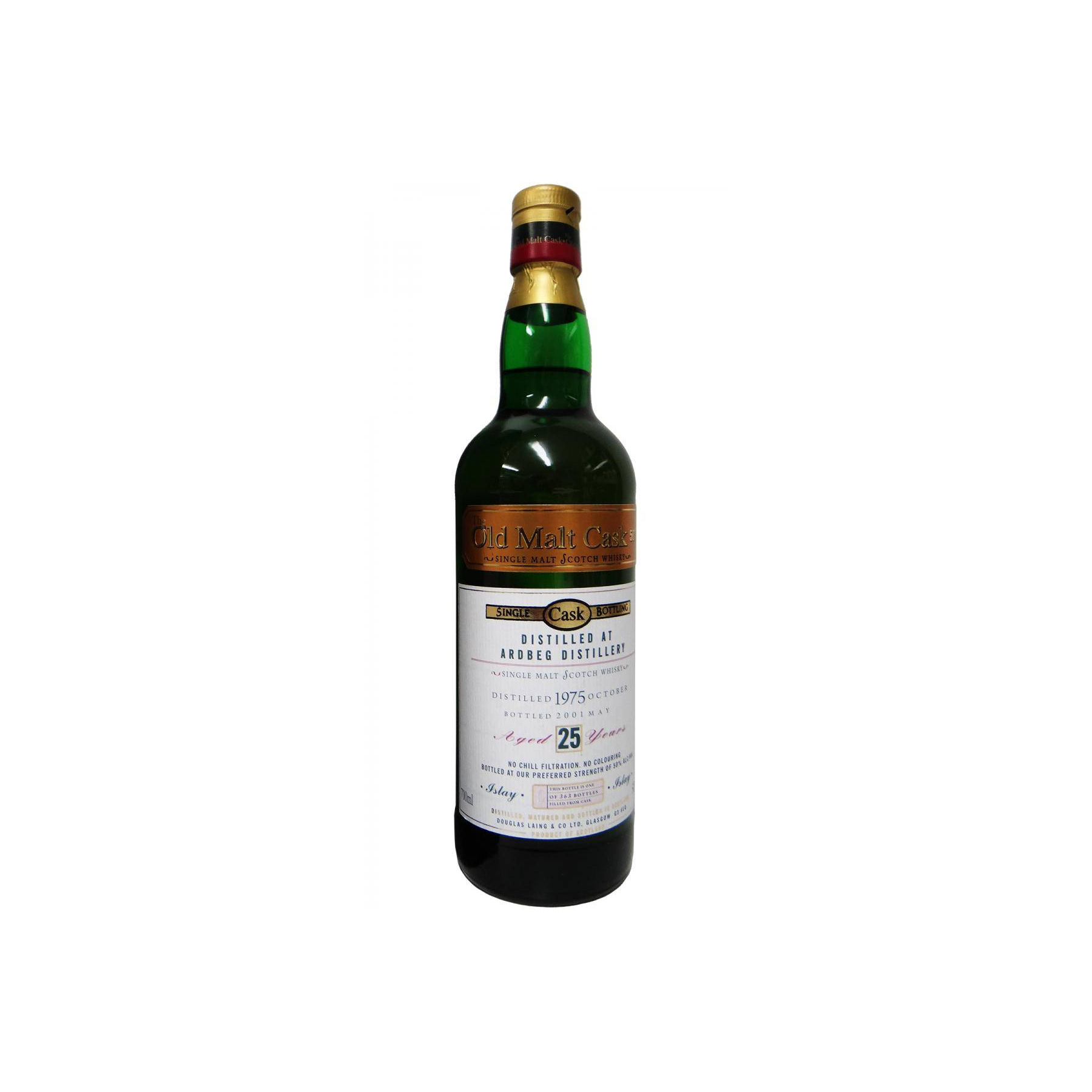 Ardbeg Old Malt Cask 1975 25 Years Single Malt Whisky 2