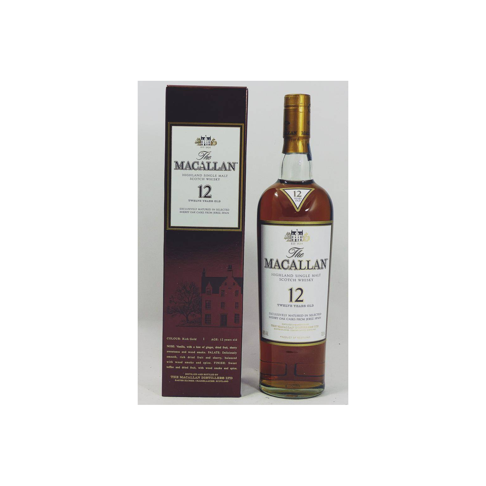 The Macallan 12 Years Single Malt Whisky