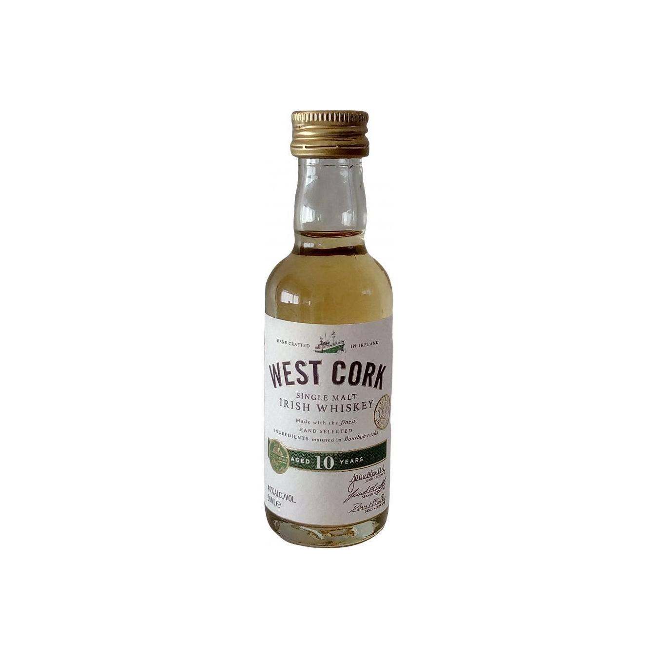 West Cork Miniature 10 Years Single Malt Whisky 2