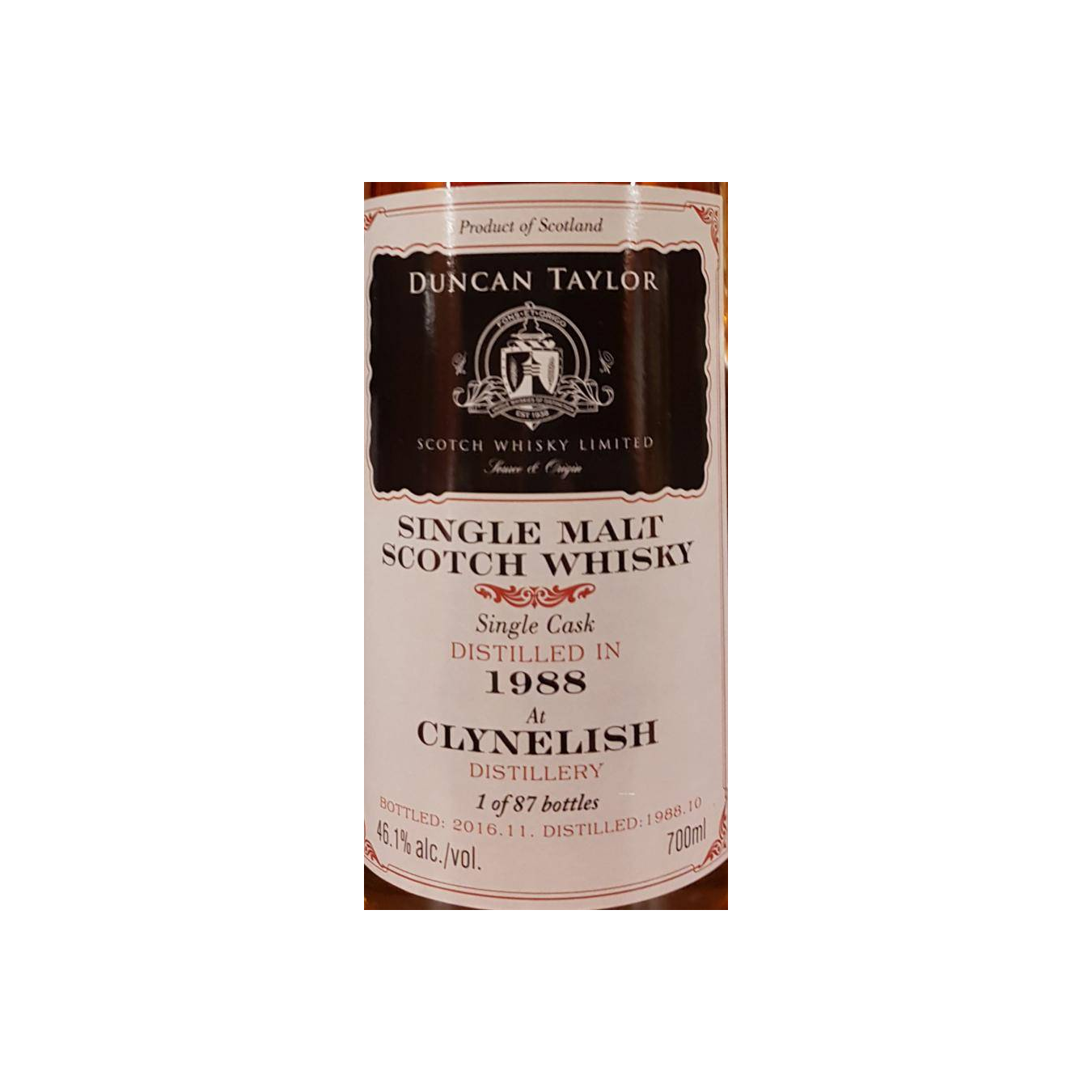 Clynelish Single Cask 1988 28 Years Single Malt Whisky 2